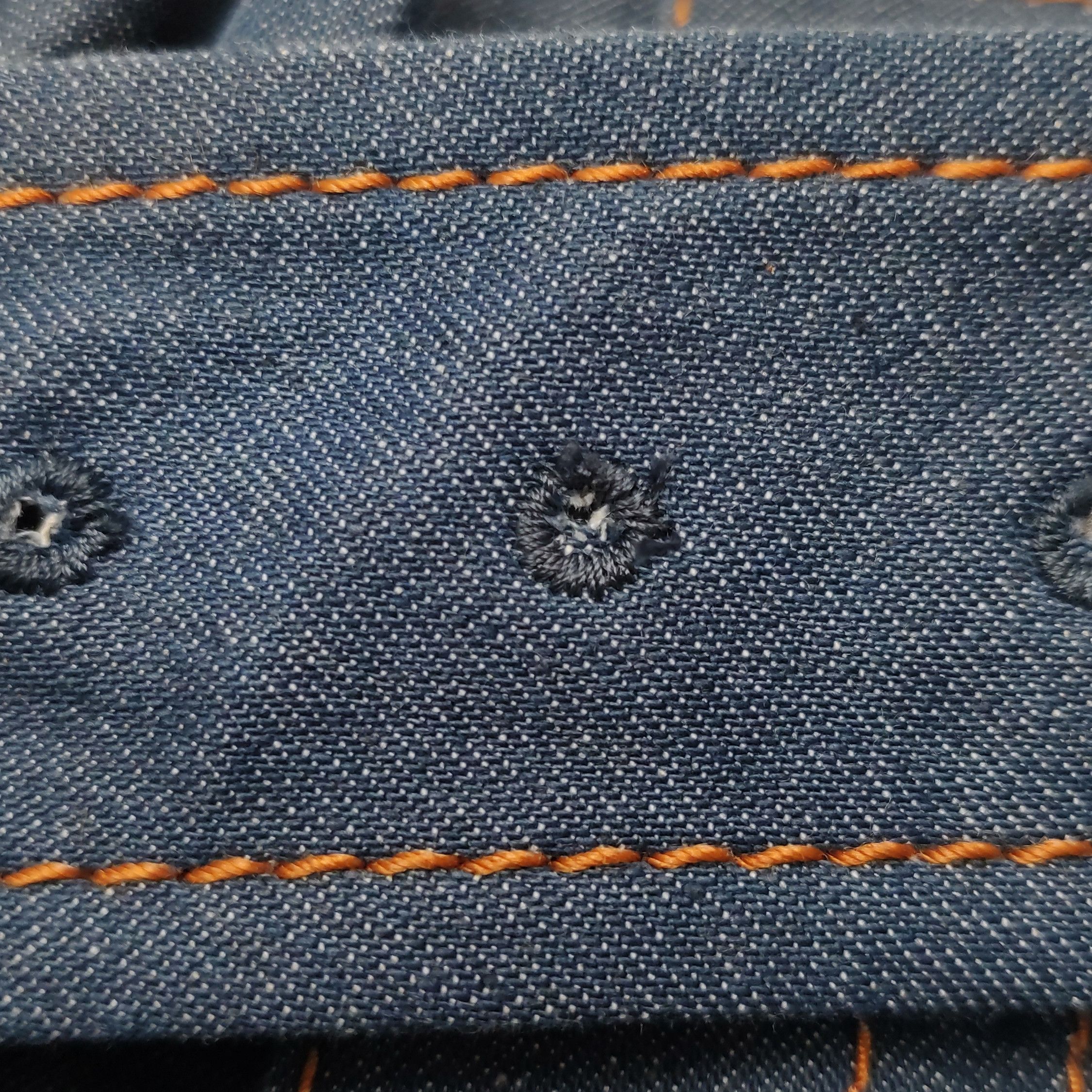 Prada Prada Logo Denim Mini Skirt IT 40 Size 27" / US 4 / IT 40 - 9 Thumbnail