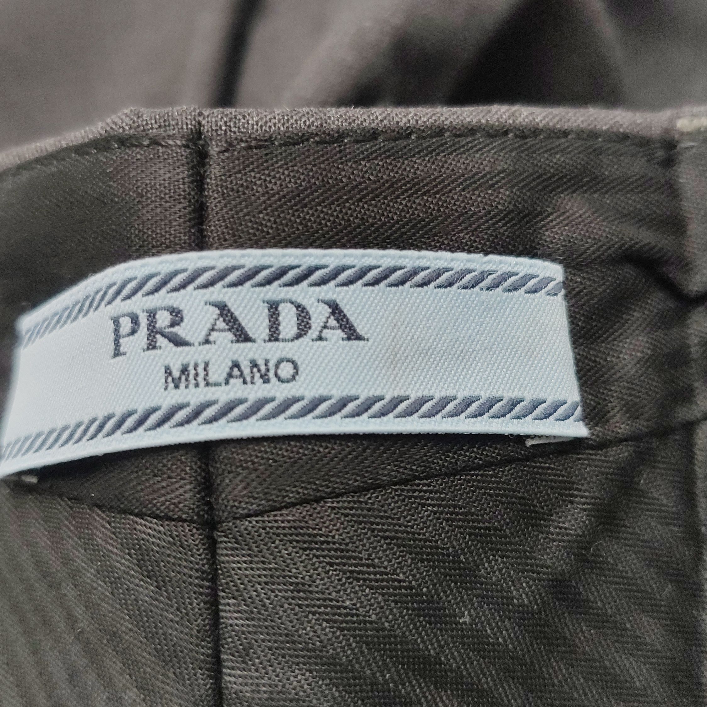 Prada Prada Wool Pants Size 38 Size 26" / US 2 / IT 38 - 9 Thumbnail