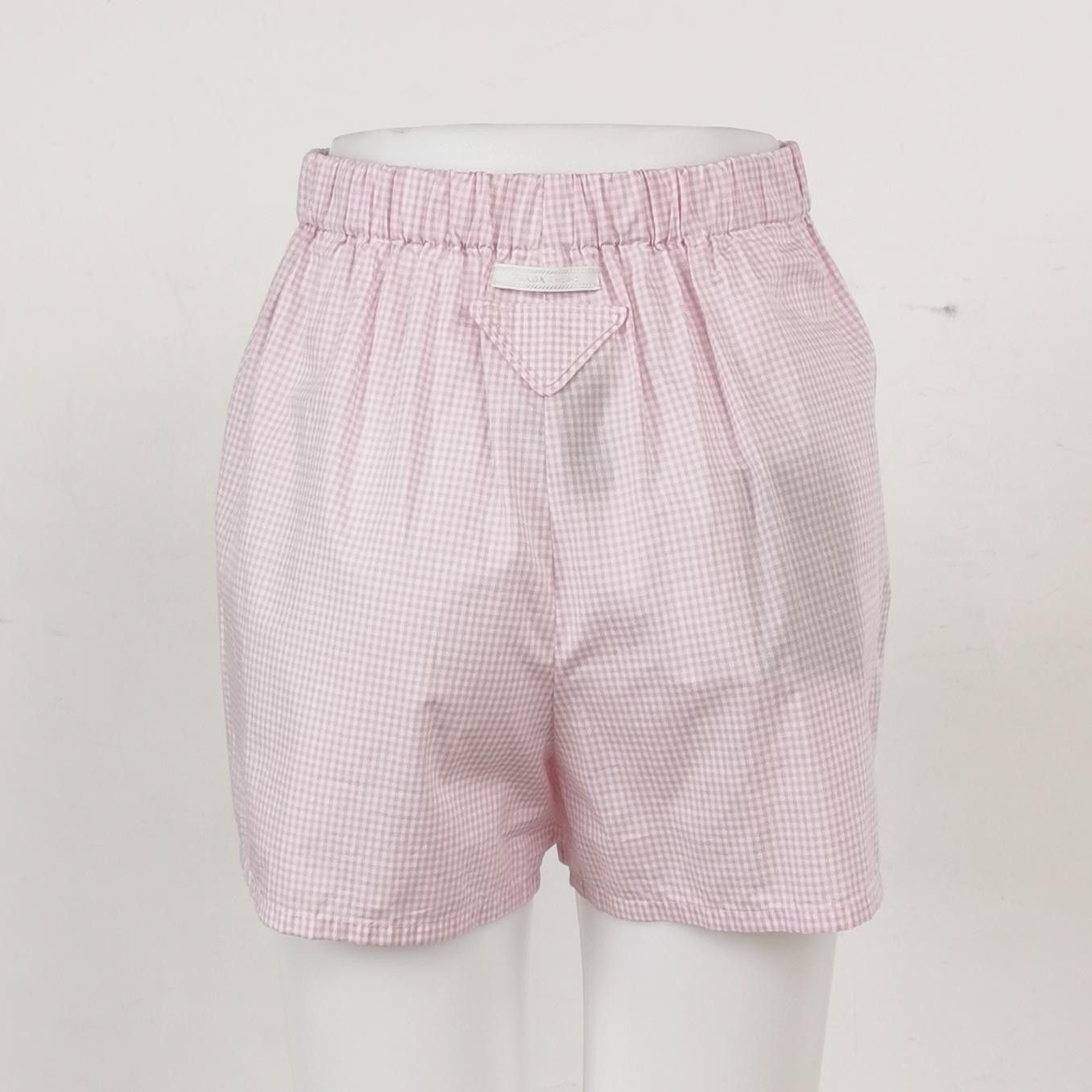 Prada Prada Gingham Shorts Size 36 Size 25" / US 0 / IT 36 - 2 Thumbnail