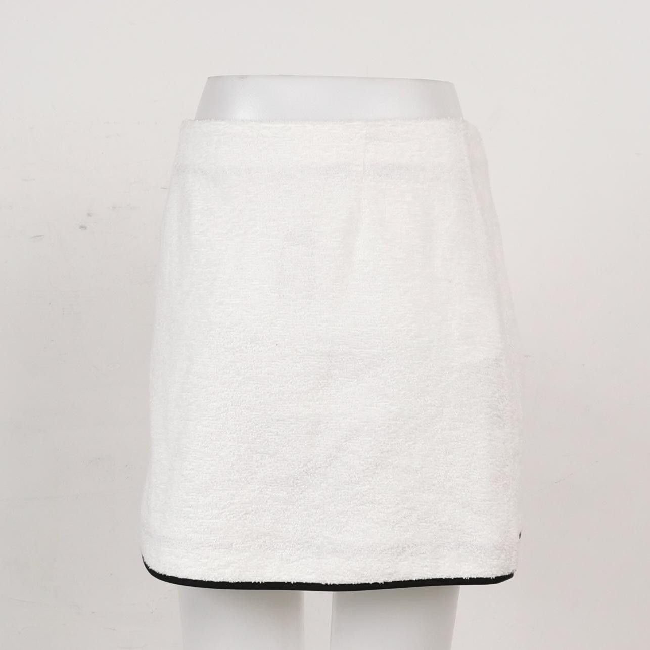 Prada Prada Terry Logo Mini Skirt Size 38 Size 26" / US 2 / IT 38 - 2 Thumbnail