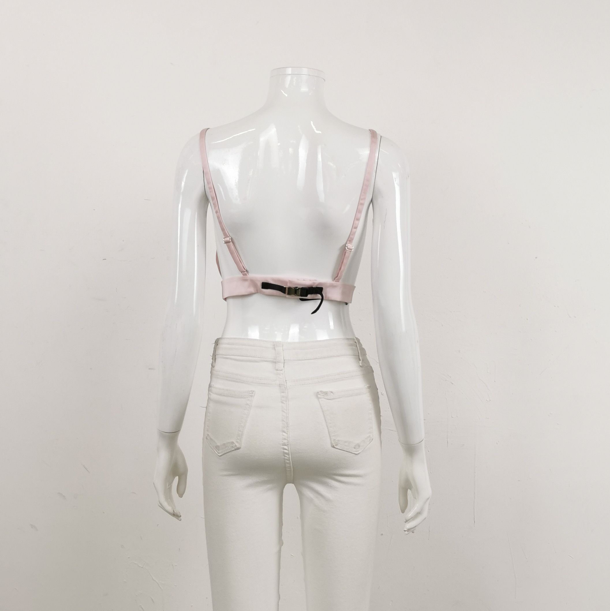 Prada Prada Re-Nylon Triangle Logo Crop Top Size 42 Size M / US 6-8 / IT 42-44 - 2 Thumbnail
