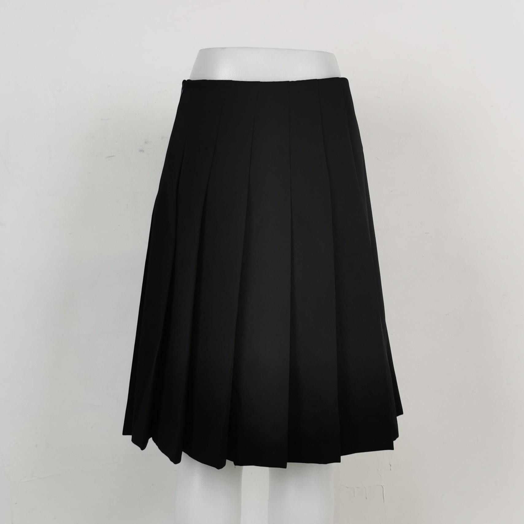 Prada Prada Pleated Midi Skirt Size 38 Size 26" / US 2 / IT 38 - 2 Thumbnail