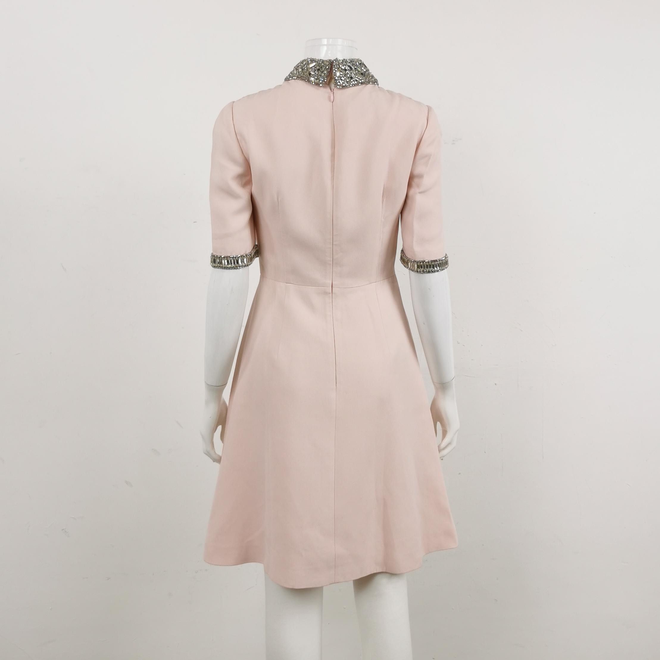 Prada Prada Crystal Embellished Mini Dress Size 38 Size XS / US 0-2 / IT 36-38 - 2 Thumbnail