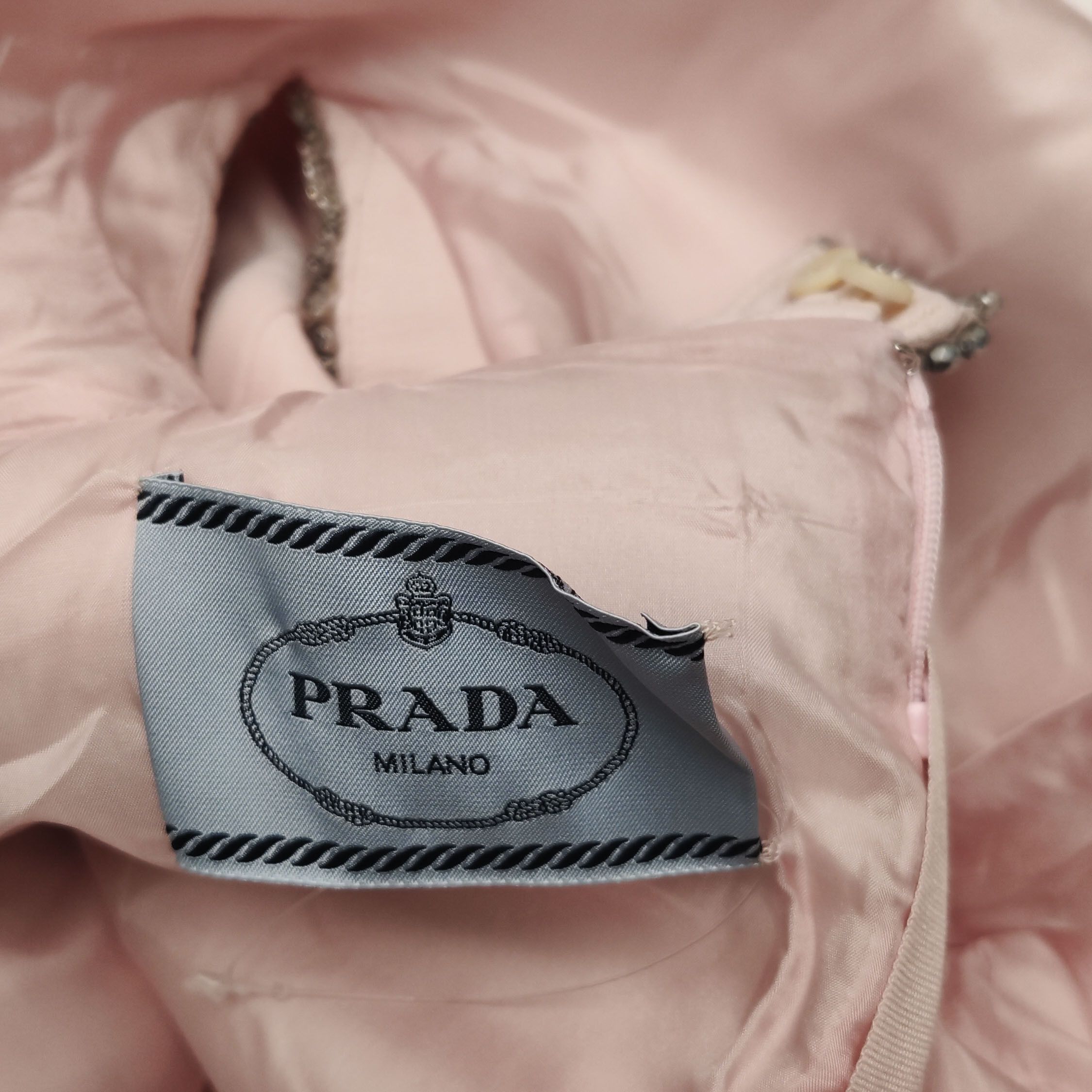 Prada Prada Crystal Embellished Mini Dress Size 38 Size XS / US 0-2 / IT 36-38 - 11 Thumbnail