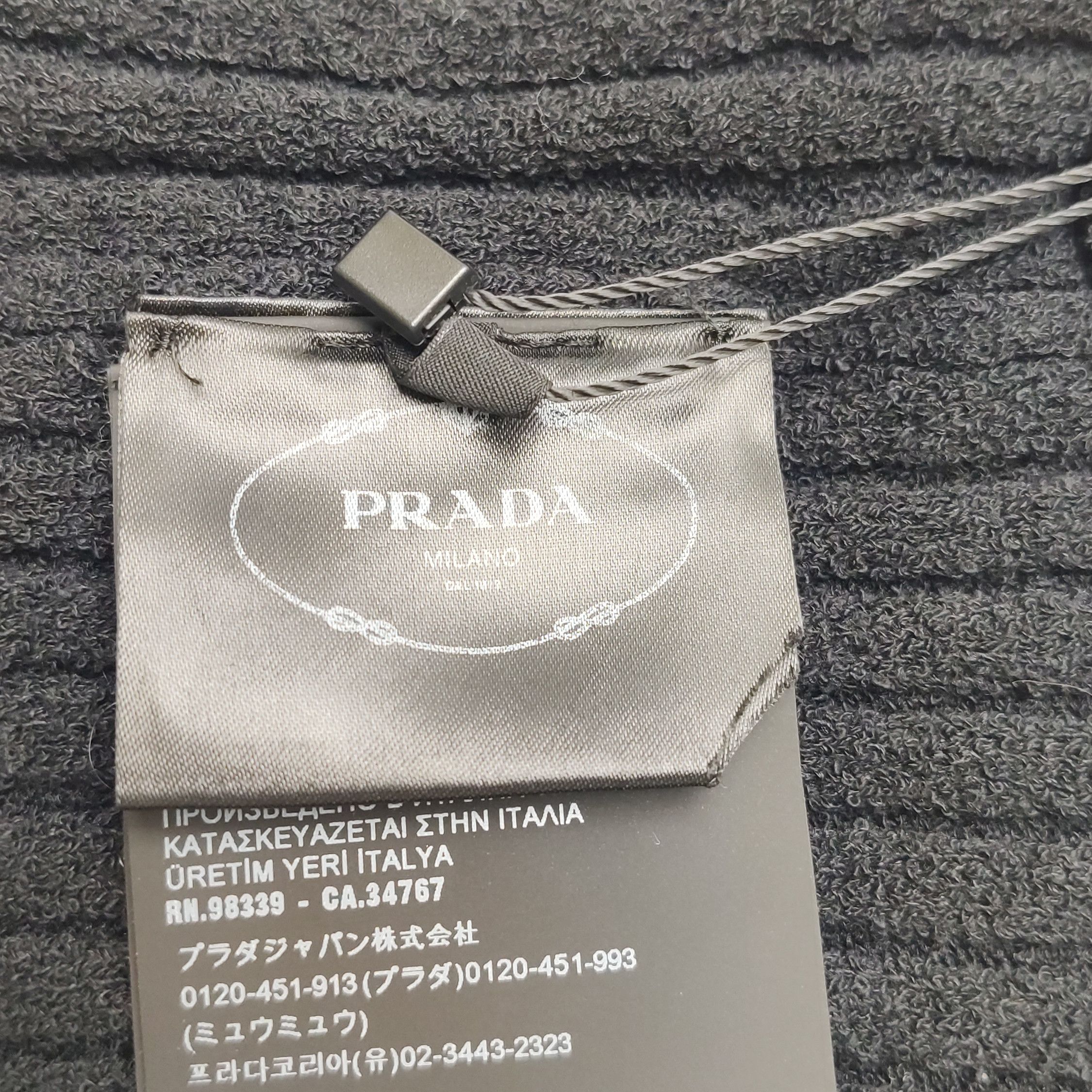 Prada Prada Logo Knit Crop Top Size 38 Size XS / US 0-2 / IT 36-38 - 9 Thumbnail