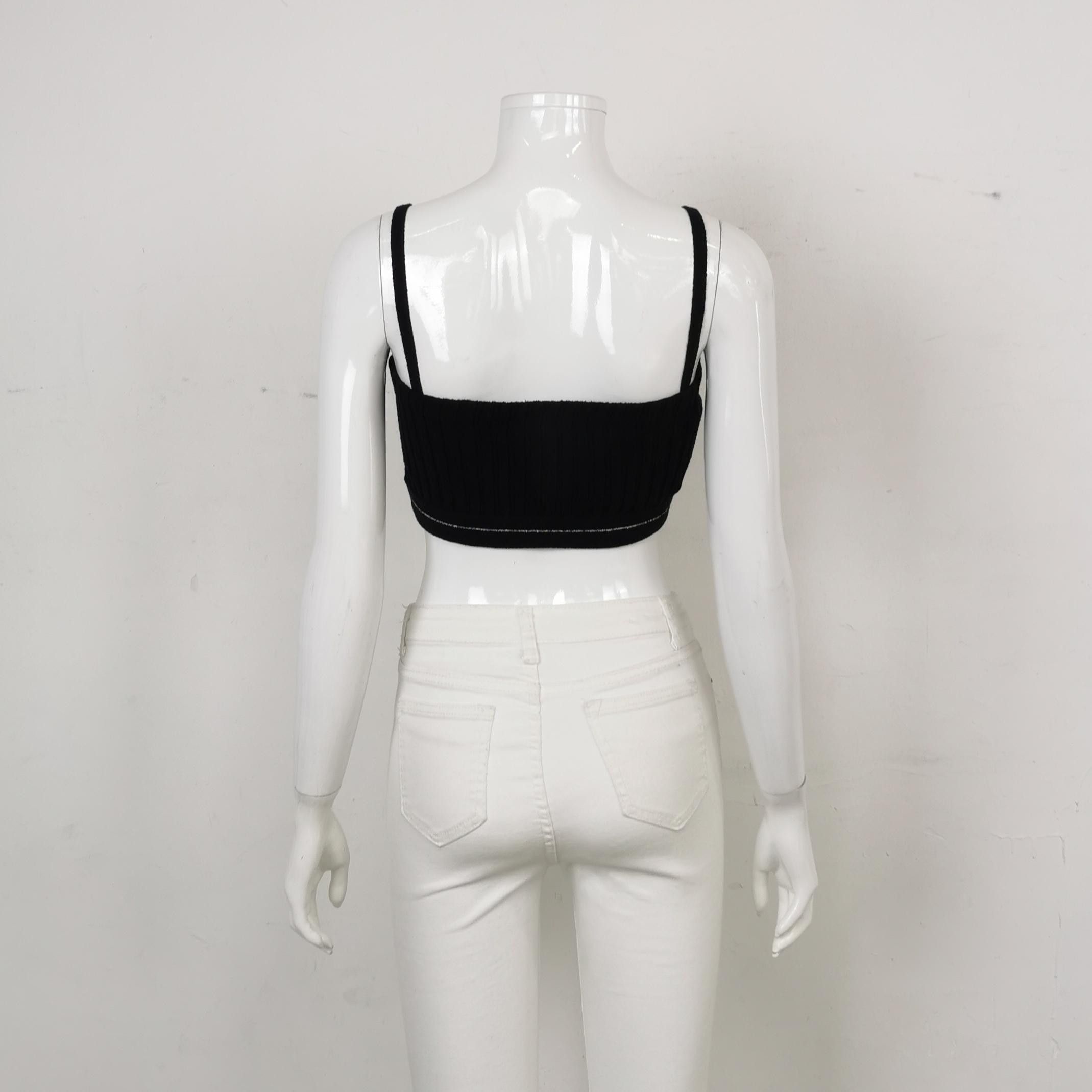 Prada Prada Logo Knit Crop Top Size 38 Size XS / US 0-2 / IT 36-38 - 2 Thumbnail