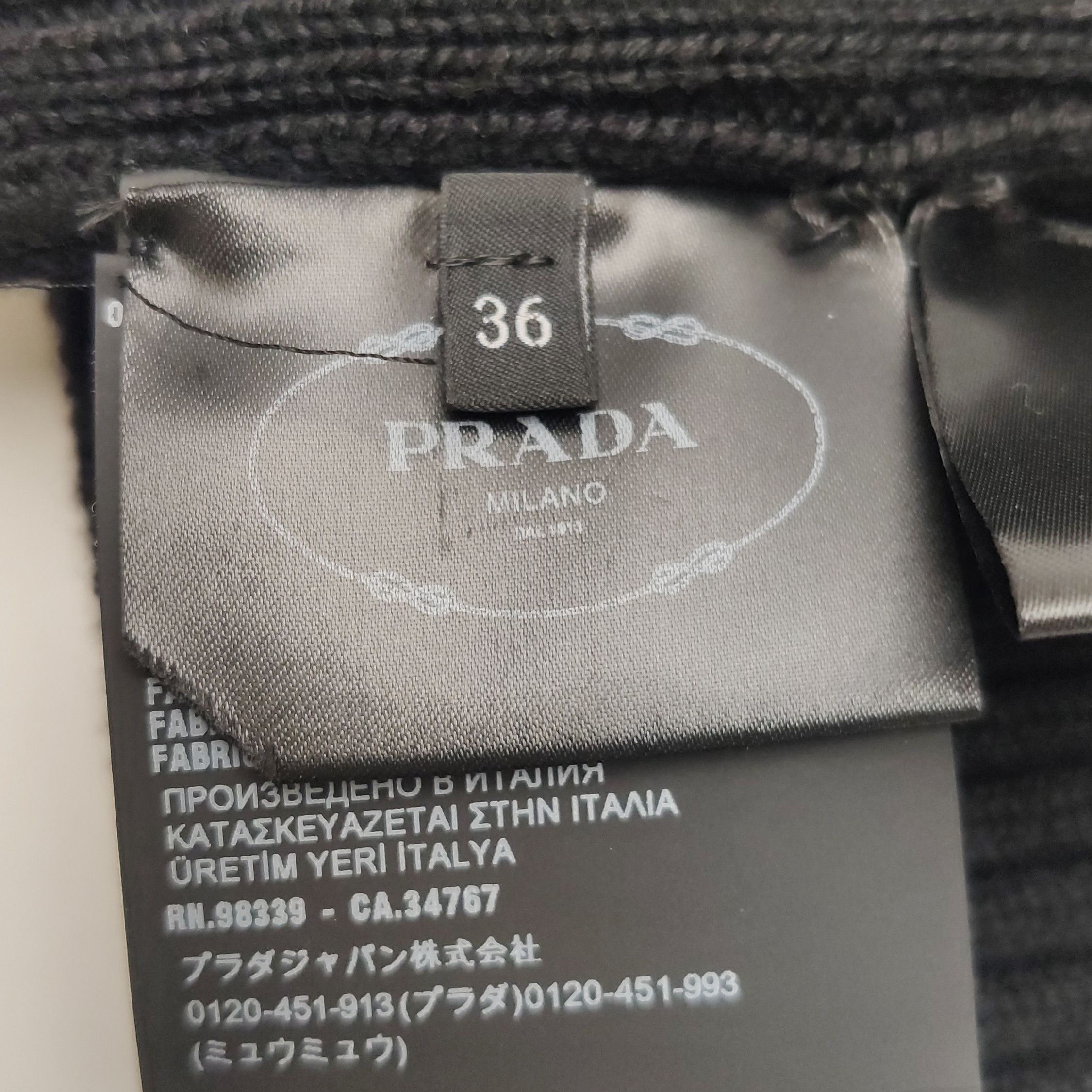 Prada Prada Ribbed Wool Tank Top Size 36 Size XS / US 0-2 / IT 36-38 - 10 Thumbnail