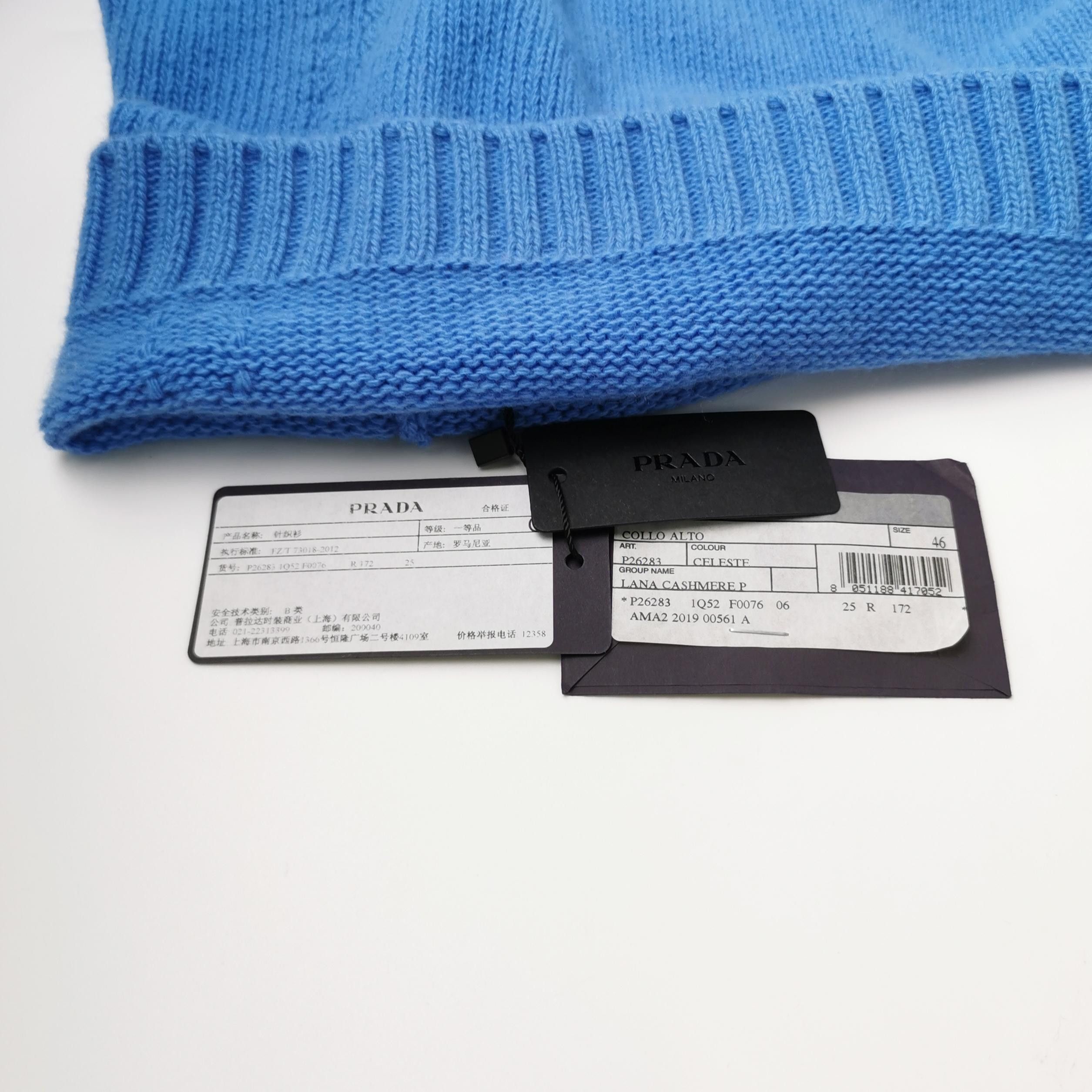 Prada Prada Wool Cashmere Turtleneck Sweater Size S Size US S / EU 44-46 / 1 - 3 Thumbnail