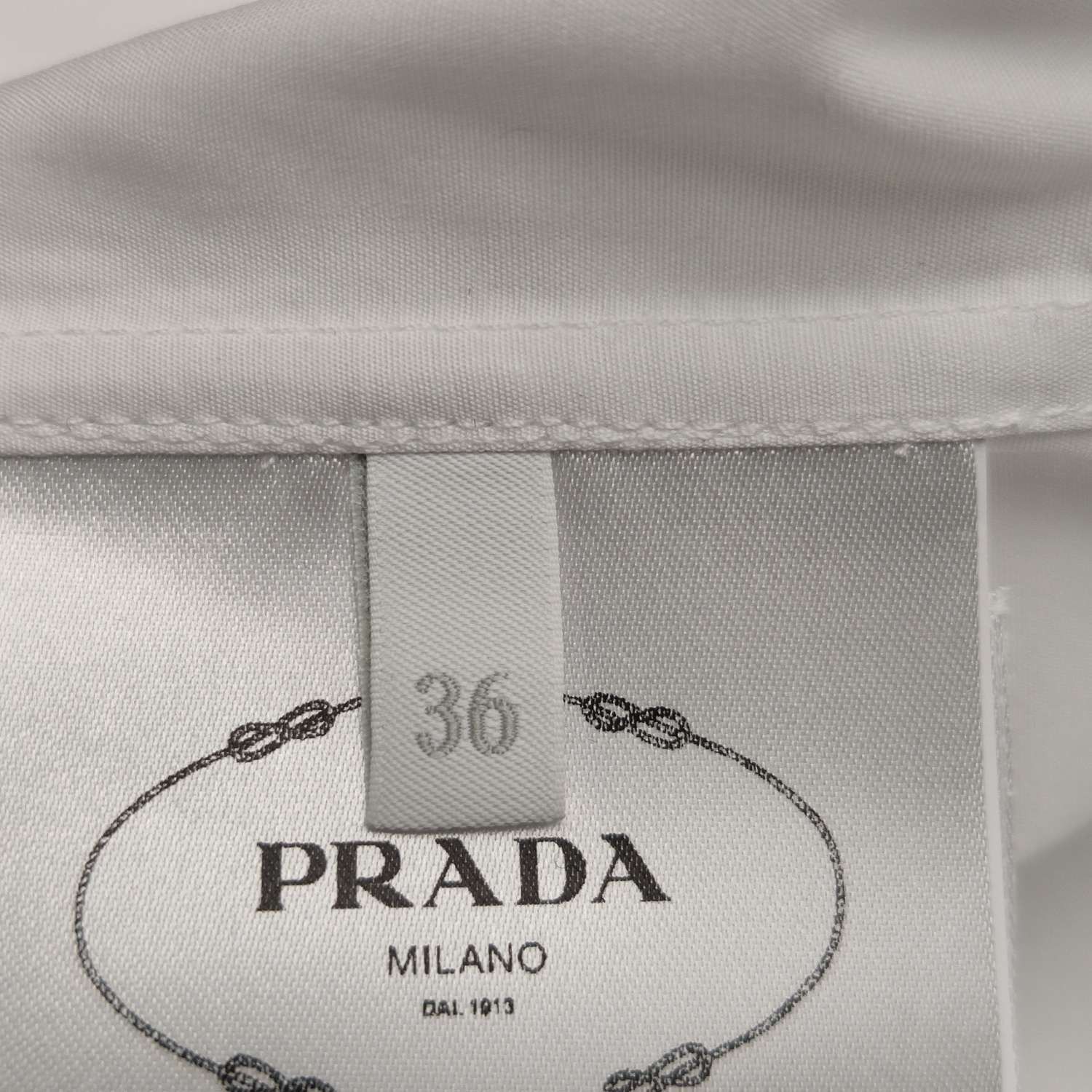 Prada Prada Cotton Button Up Shirt Size 36 Size XS / US 0-2 / IT 36-38 - 6 Thumbnail