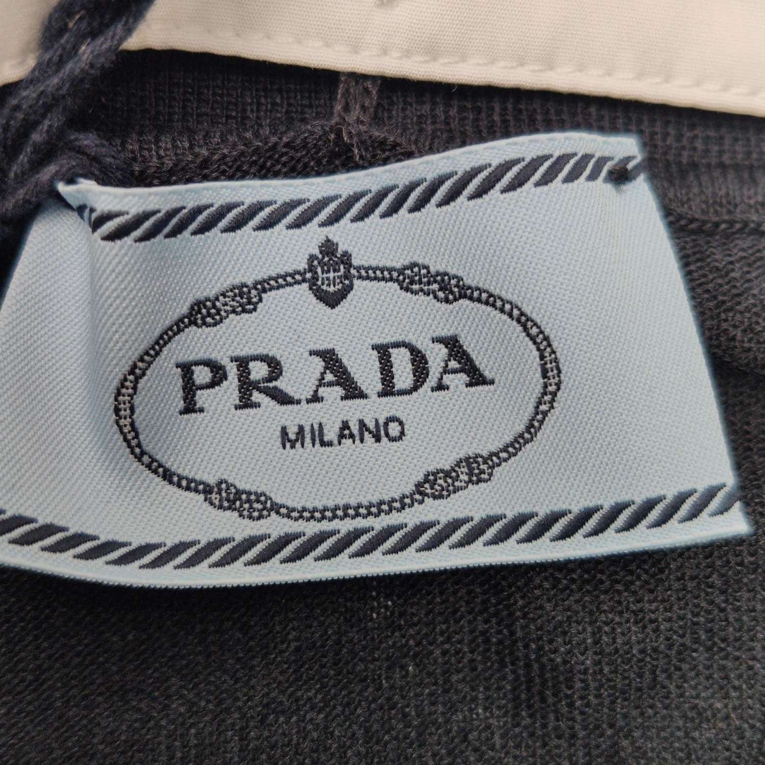 Prada Prada Contrast Collar Knit Sweater IT 36 Size XS / US 0-2 / IT 36-38 - 4 Thumbnail