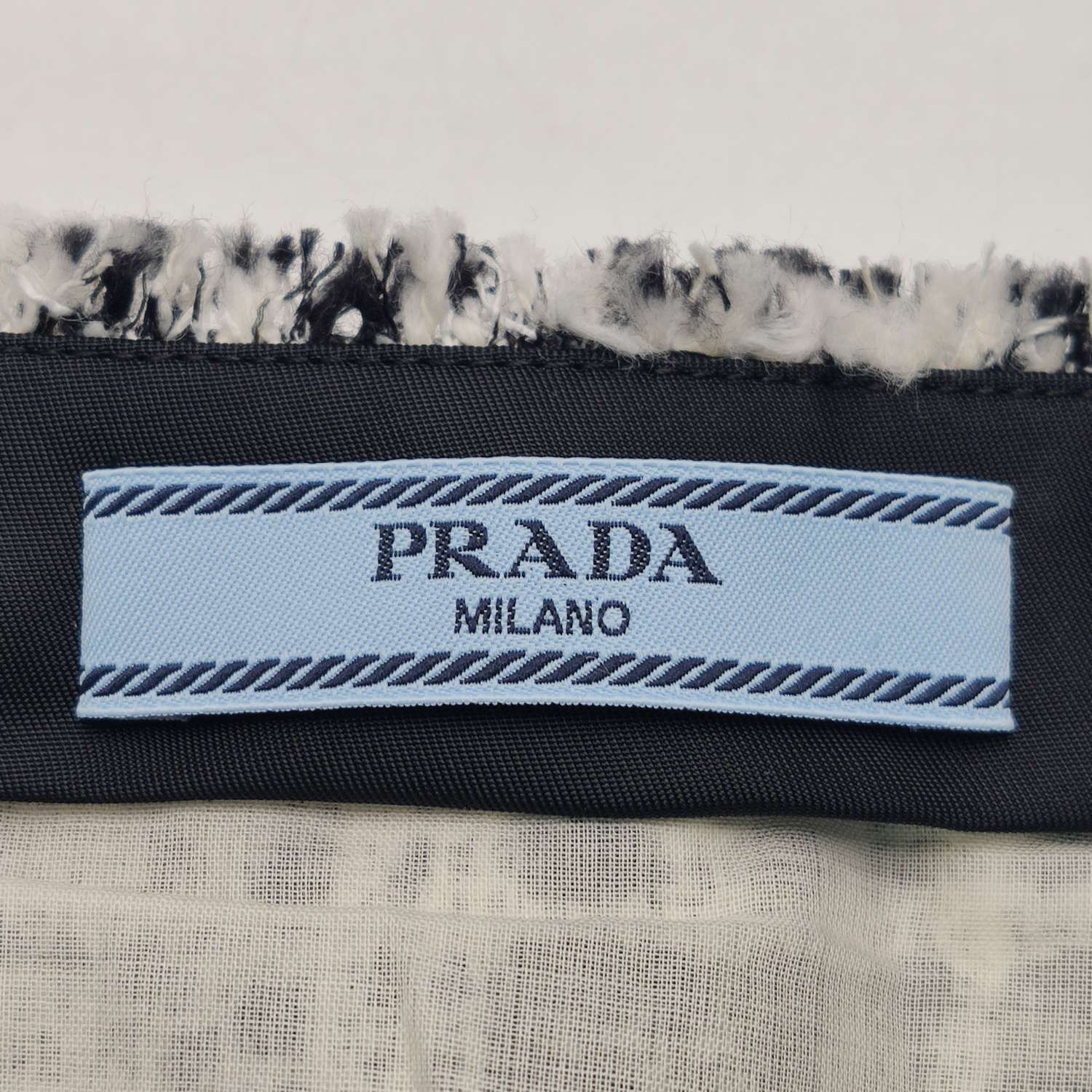 Prada Prada Checkered Mini Skirt Size 40 Size 27" / US 4 / IT 40 - 5 Thumbnail