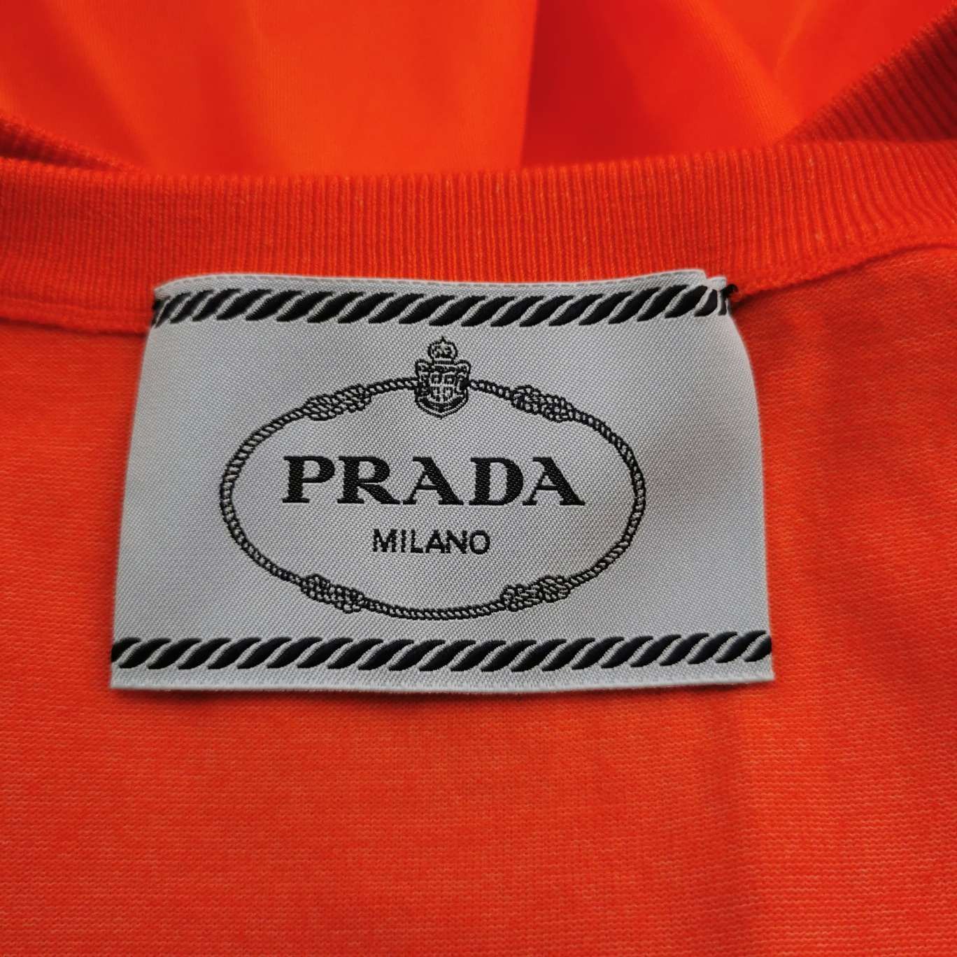 Prada Prada Orange Re-Nylon Wool Mini Dress Size 42 Size M / US 6-8 / IT 42-44 - 5 Thumbnail