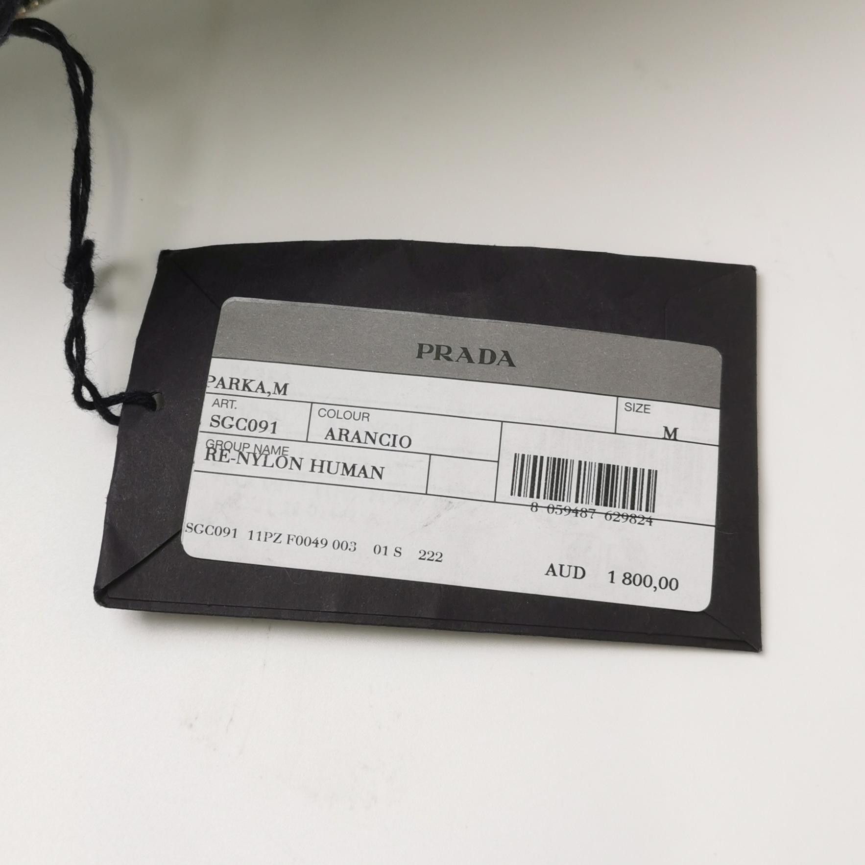 Prada Prada Re-Nylon Human Parka Size M Size US M / EU 48-50 / 2 - 5 Thumbnail
