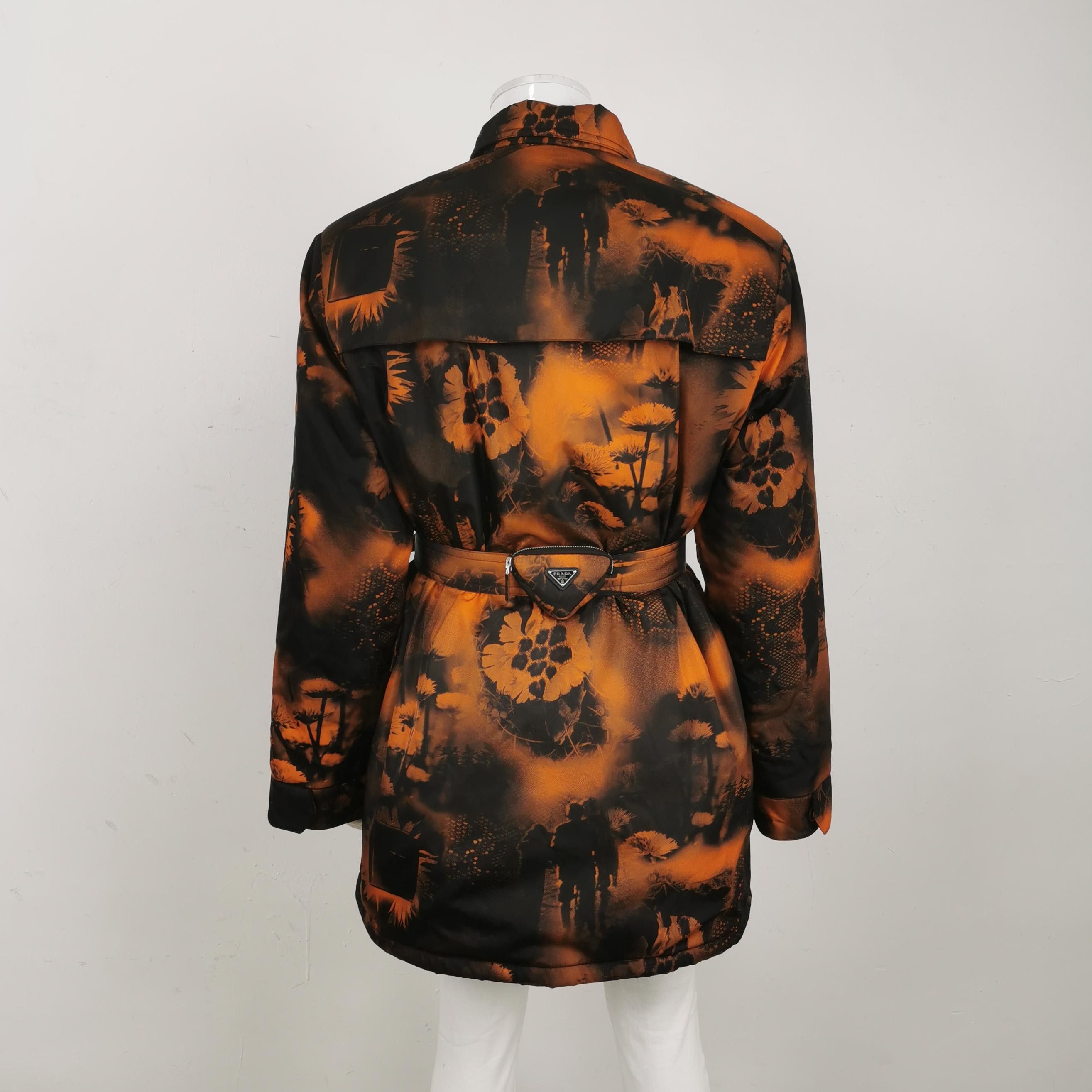 Prada Prada Re-Nylon Human Parka Size M Size US M / EU 48-50 / 2 - 2 Thumbnail
