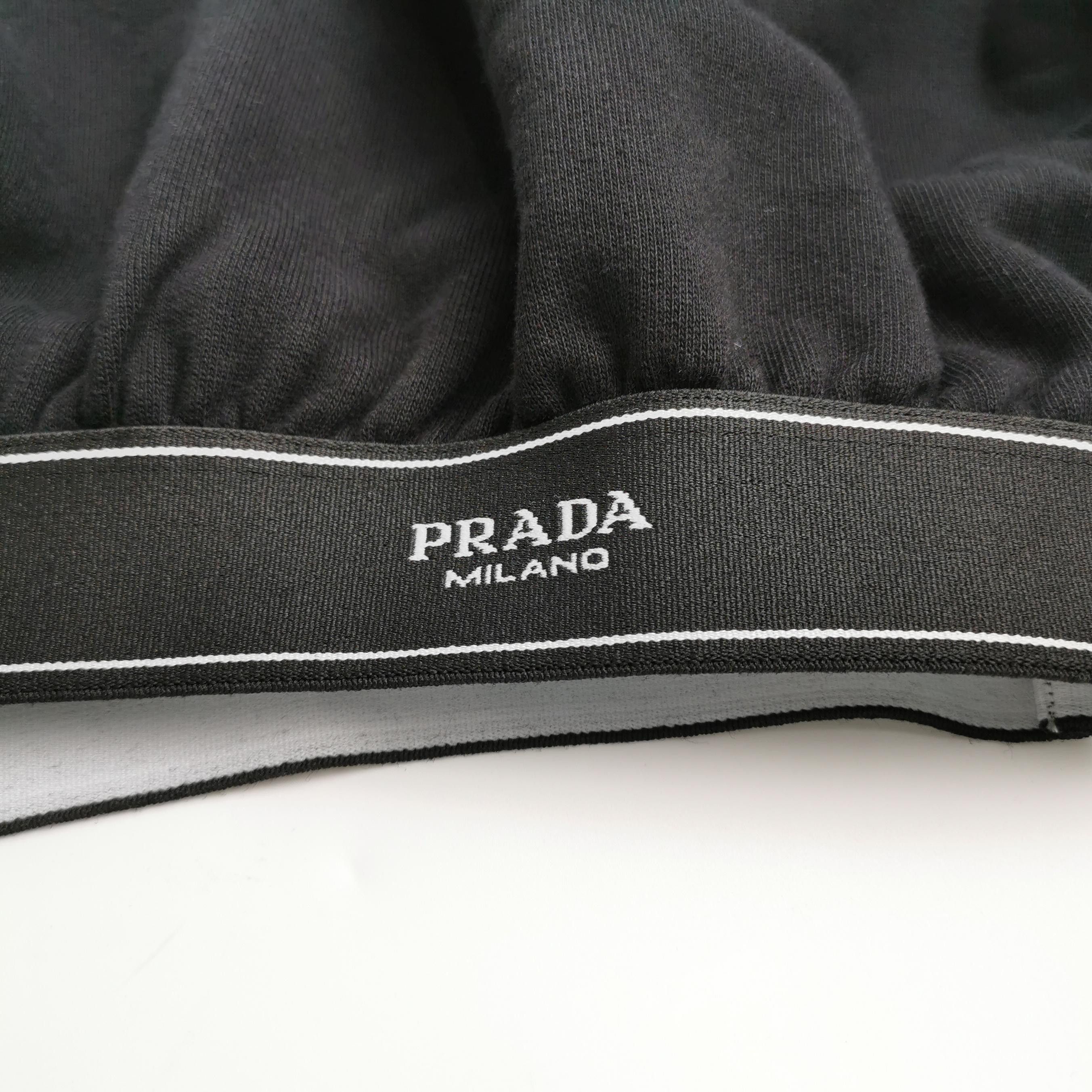 Prada Prada Logo Elastic Hem Sweatshirt Size S Size S / US 4 / IT 40 - 3 Thumbnail