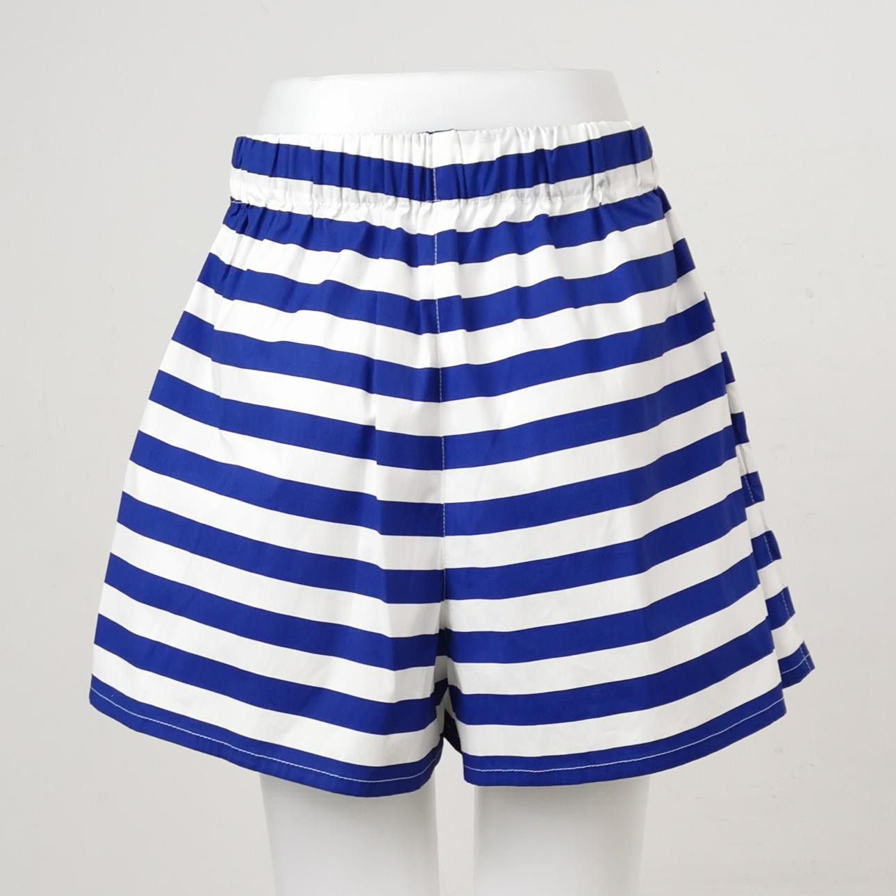 Prada Prada Striped Cotton Shorts Size 42 Size 28" / US 6 / IT 42 - 2 Thumbnail