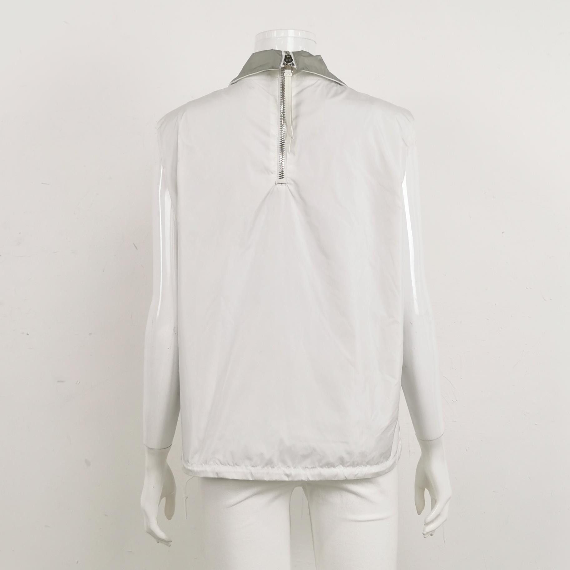 Prada Prada Logo Zip-Up Vest Size 38 Size XS / US 0-2 / IT 36-38 - 2 Thumbnail