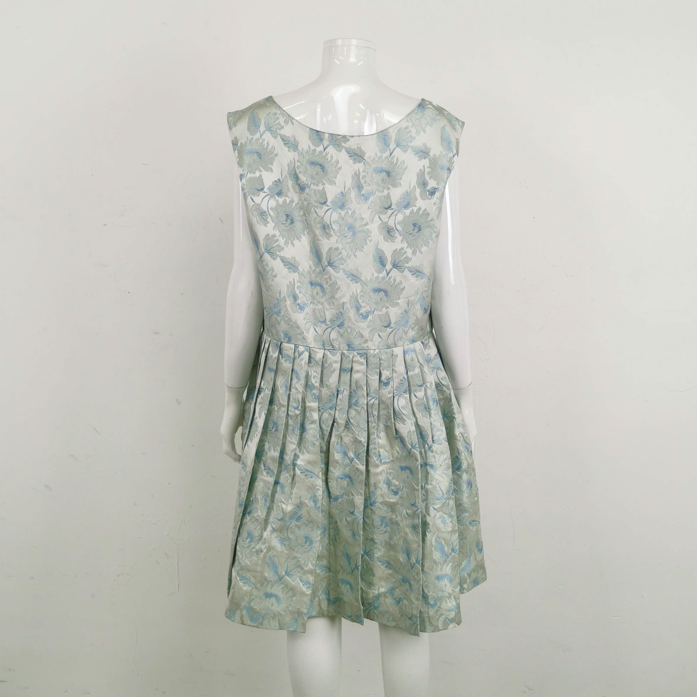 Prada Prada Floral Jacquard Midi Dress Size 42 Size M / US 6-8 / IT 42-44 - 2 Thumbnail