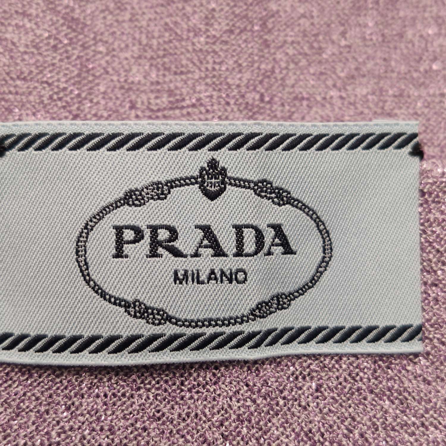 Prada Prada Metallic Knit Polo Size 36 Size XS / US 0-2 / IT 36-38 - 4 Thumbnail