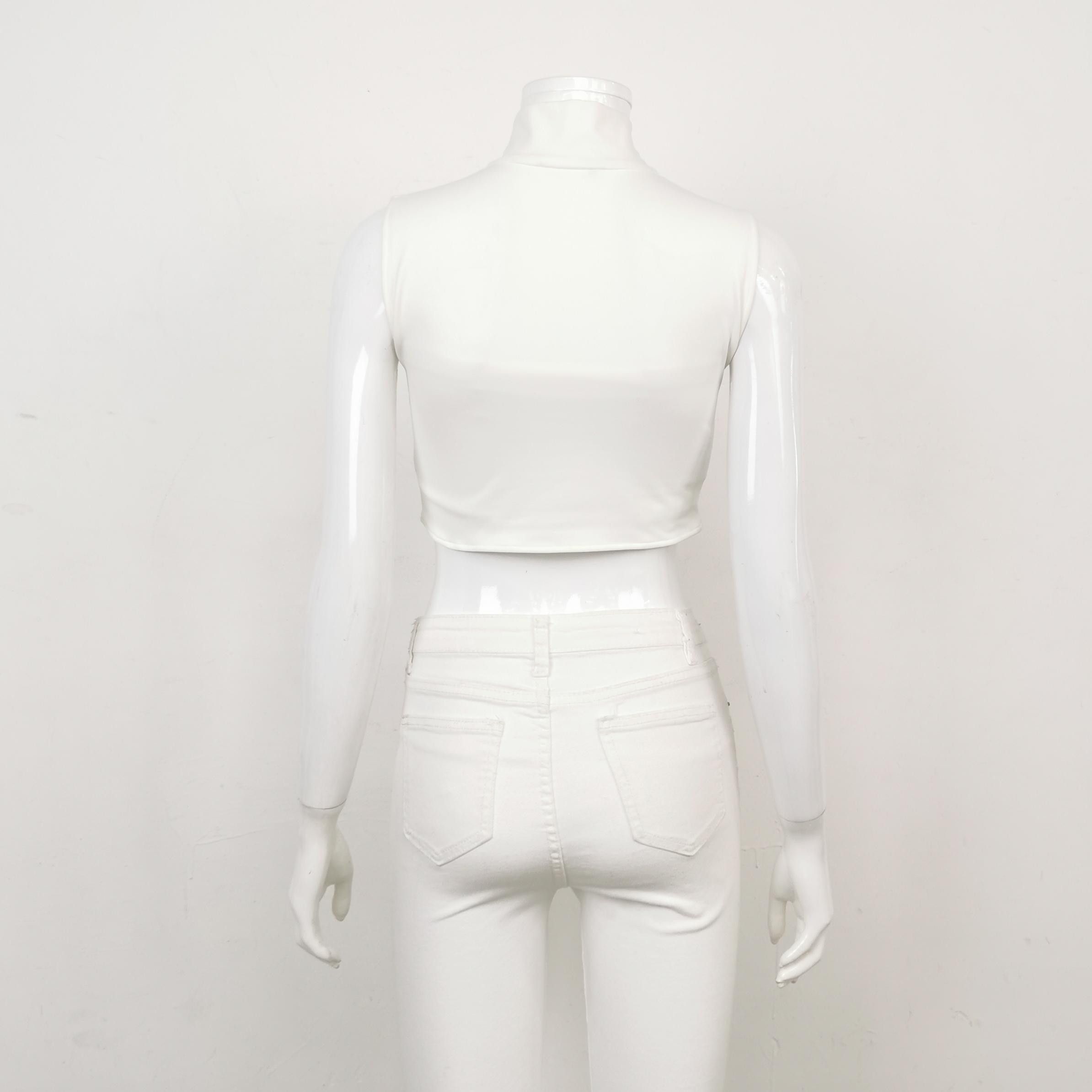 Prada Prada Mock Neck Tank Top Size 38 Size XS / US 0-2 / IT 36-38 - 2 Thumbnail