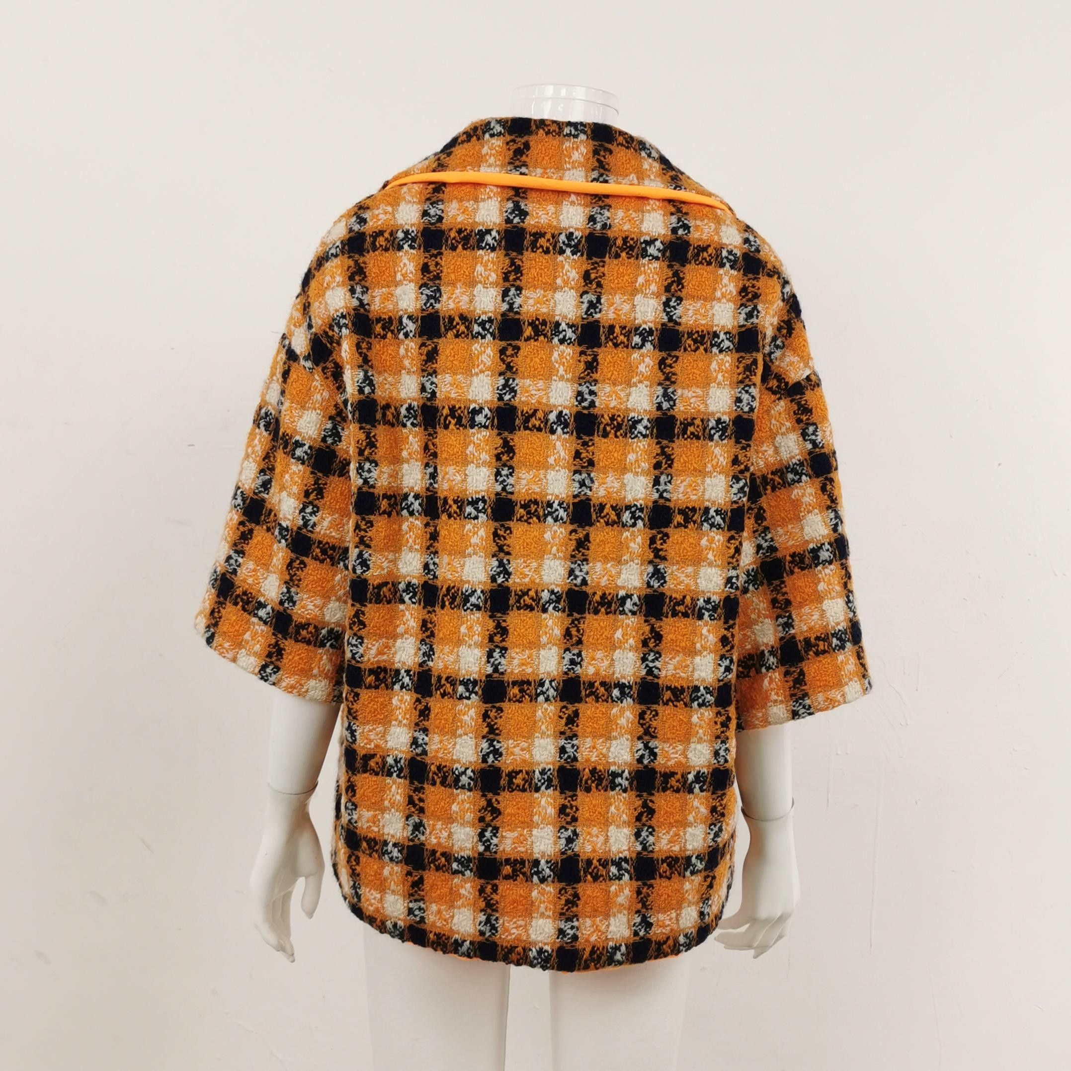 Prada Prada Checked Coat Size 36 Size XS / US 0-2 / IT 36-38 - 2 Thumbnail