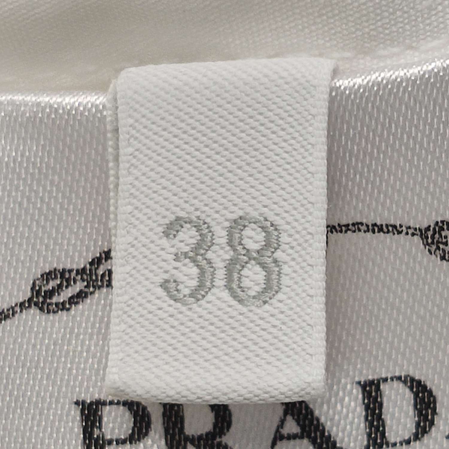 Prada Prada White Poplin Ruffled Button Up Shirt IT 38 Size XS / US 0-2 / IT 36-38 - 7 Thumbnail