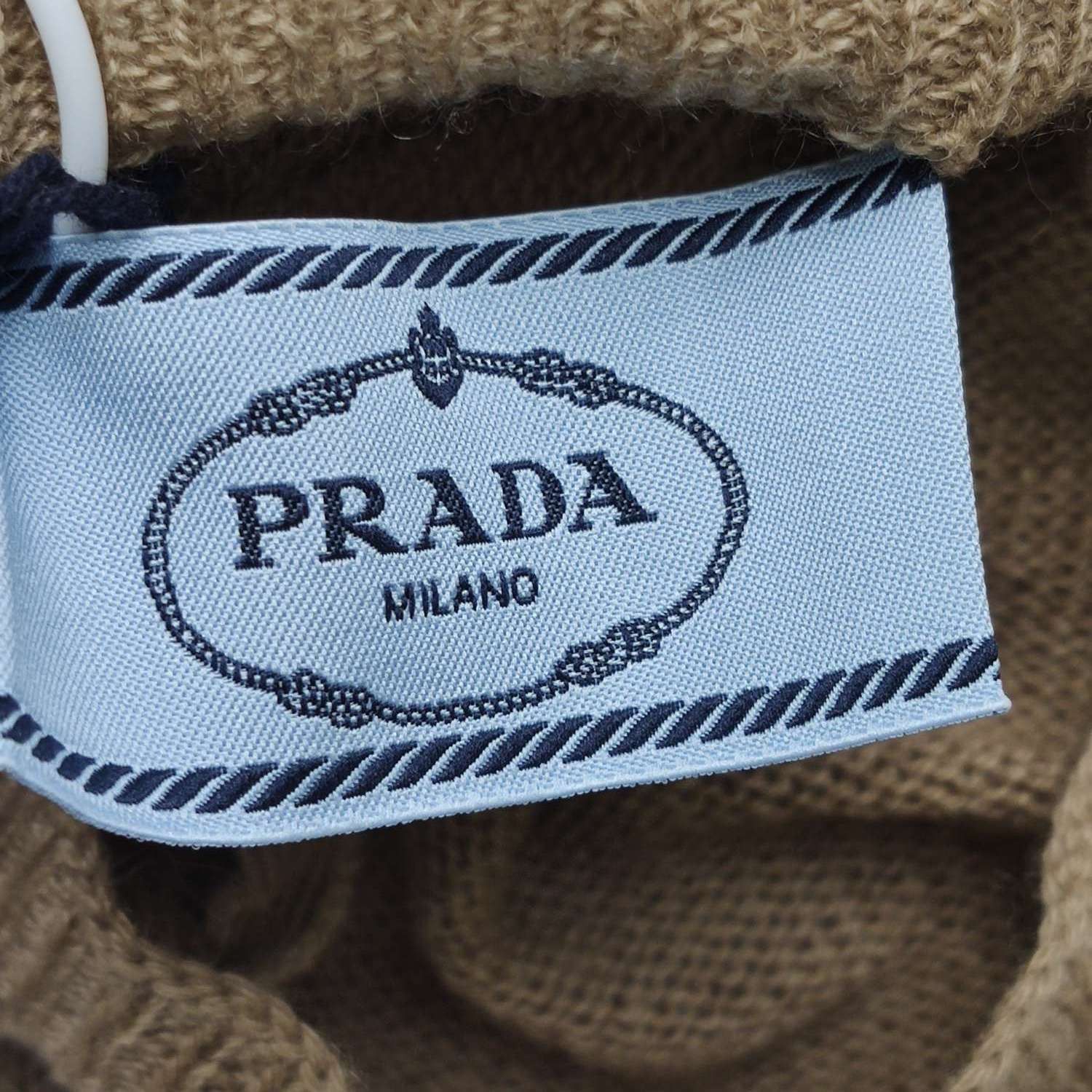 Prada Prada Cashmere Tie-Neck Sweater Size 42 Size M / US 6-8 / IT 42-44 - 5 Thumbnail
