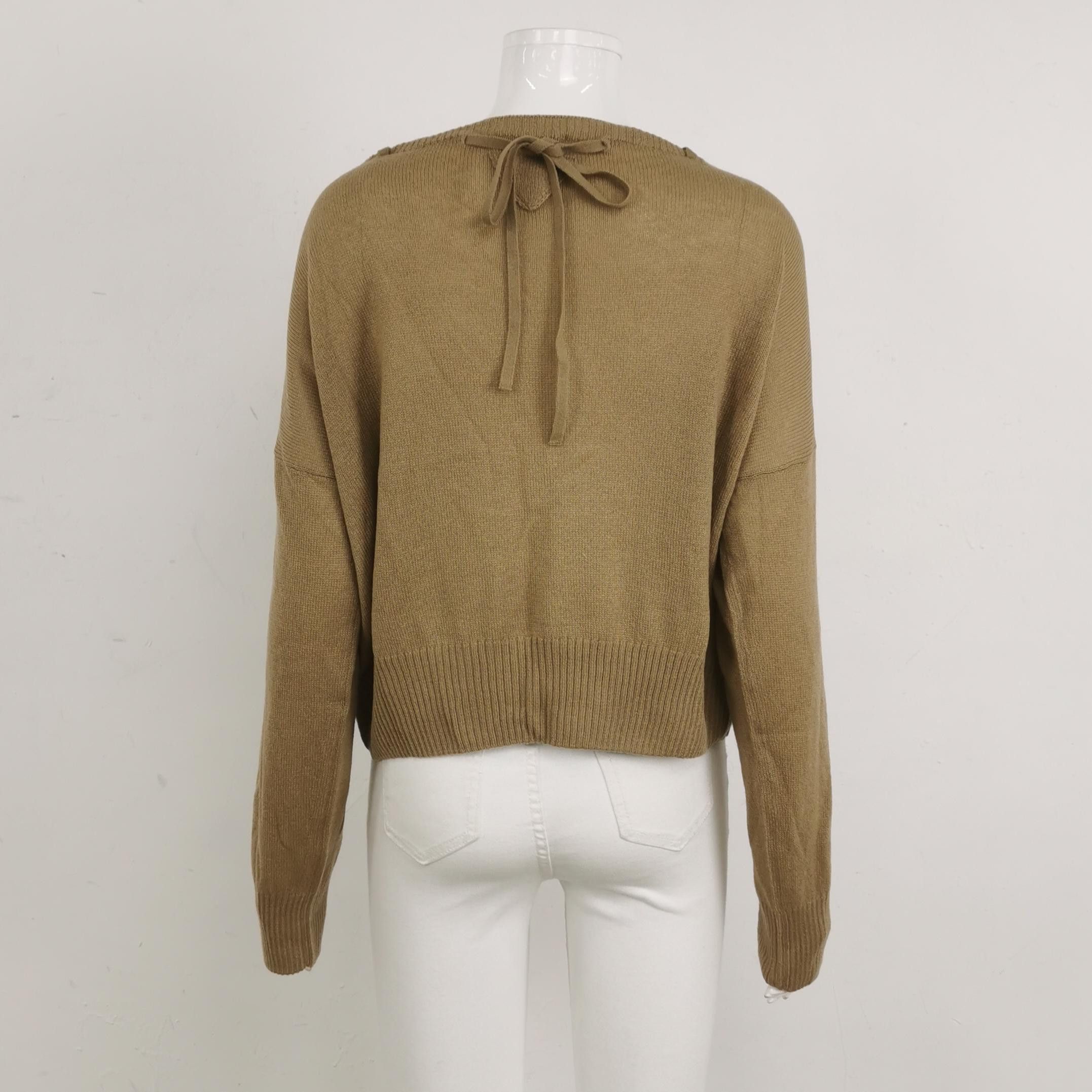Prada Prada Cashmere Tie-Neck Sweater Size 42 Size M / US 6-8 / IT 42-44 - 2 Thumbnail