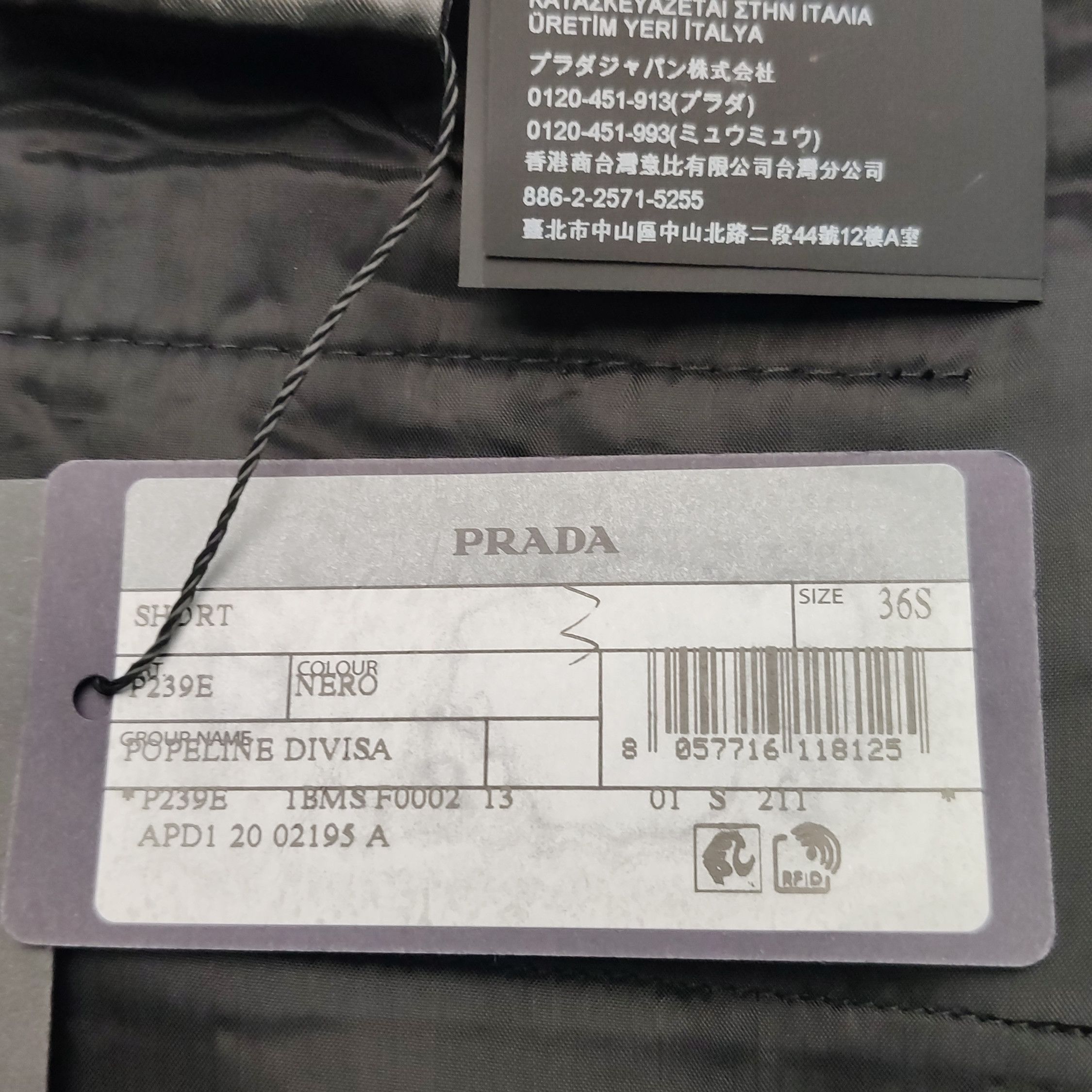 Prada Prada Popeline Divisa Shorts Size 36 Size 25" / US 0 / IT 36 - 10 Thumbnail