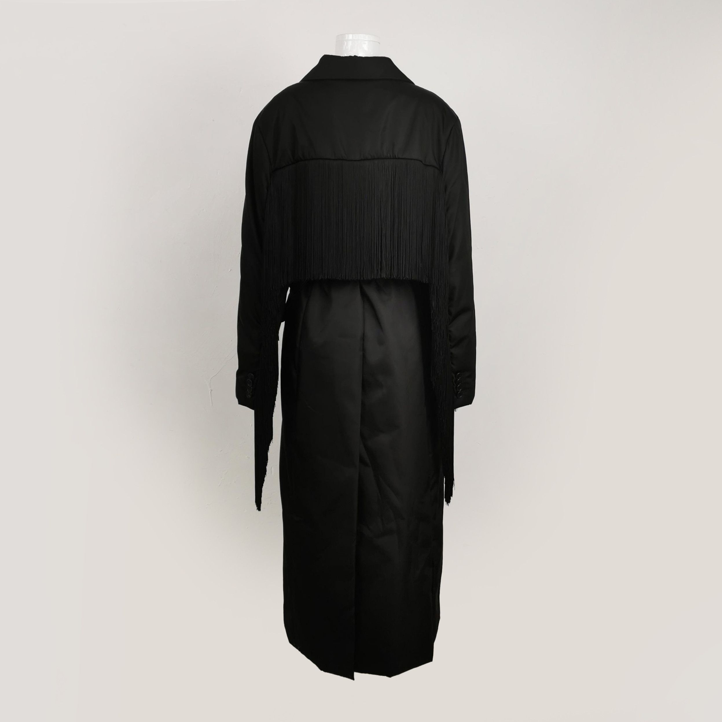 Prada Prada Fringe Detail Coat Size 42 Size M / US 6-8 / IT 42-44 - 2 Thumbnail