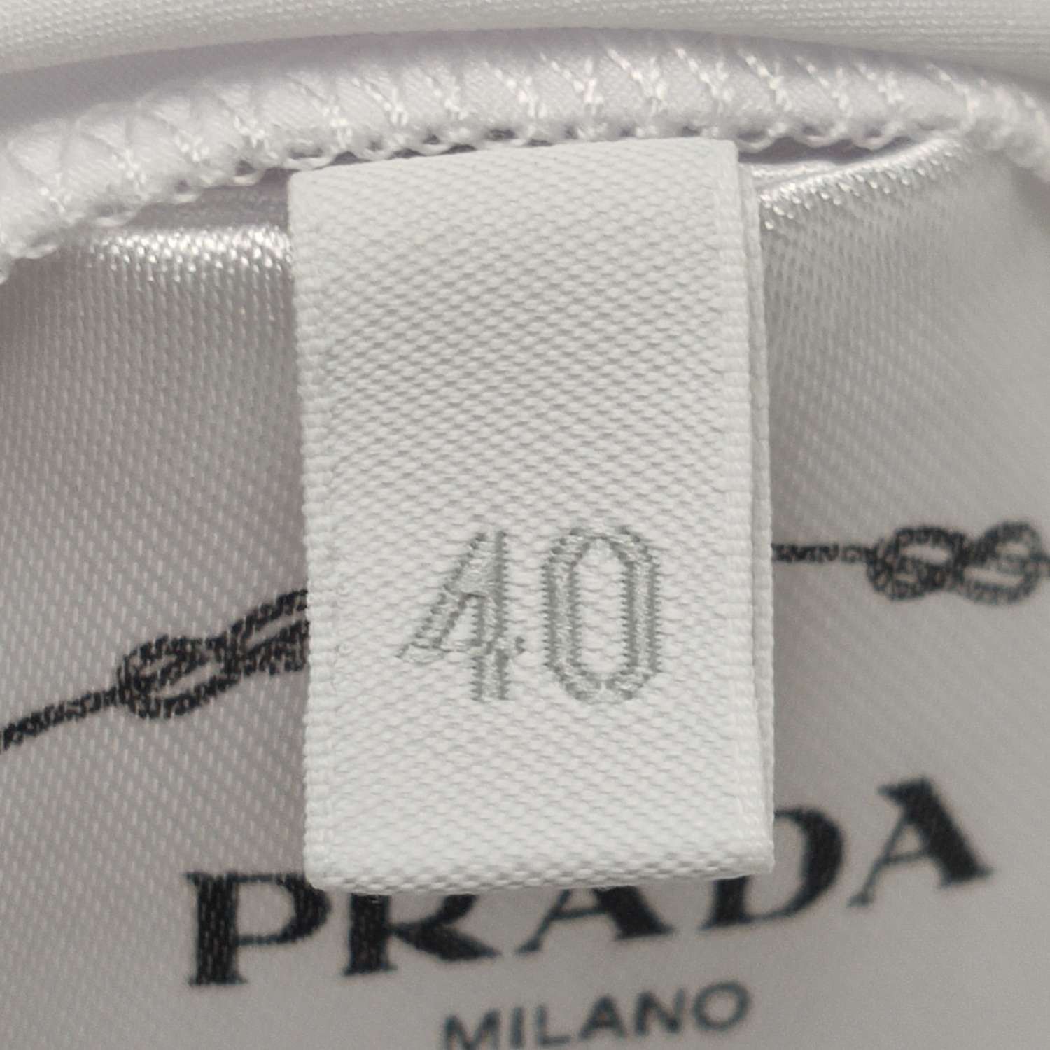 Prada Prada Triangle Logo Long Sleeve Top Size 40 Size S / US 4 / IT 40 - 6 Thumbnail