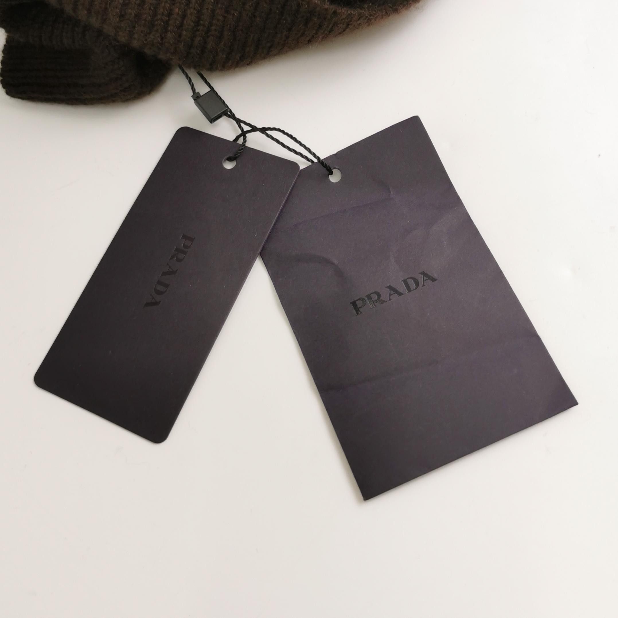 Prada Prada Cashmere Logo Polo Sweater Size M Size US M / EU 48-50 / 2 - 5 Thumbnail