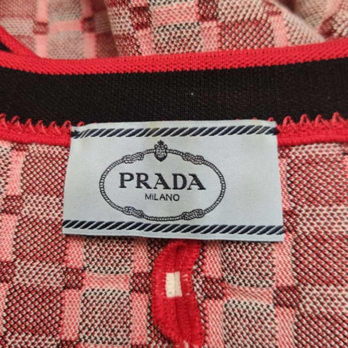 Prada Prada Check Print Mini Dress Size 38 Size XS / US 0-2 / IT 36-38 - 3 Thumbnail