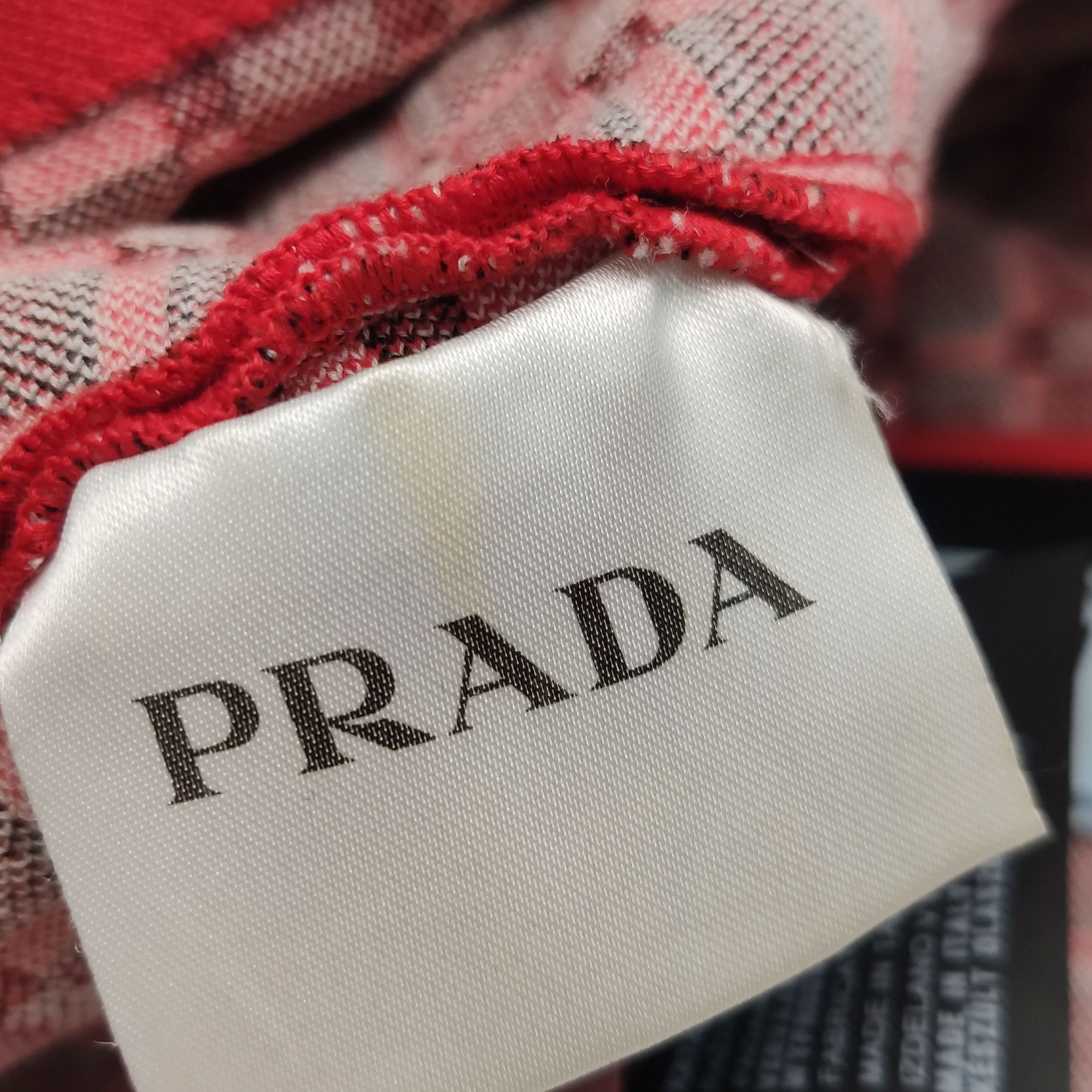 Prada Prada Check Print Mini Dress Size 38 Size XS / US 0-2 / IT 36-38 - 8 Thumbnail