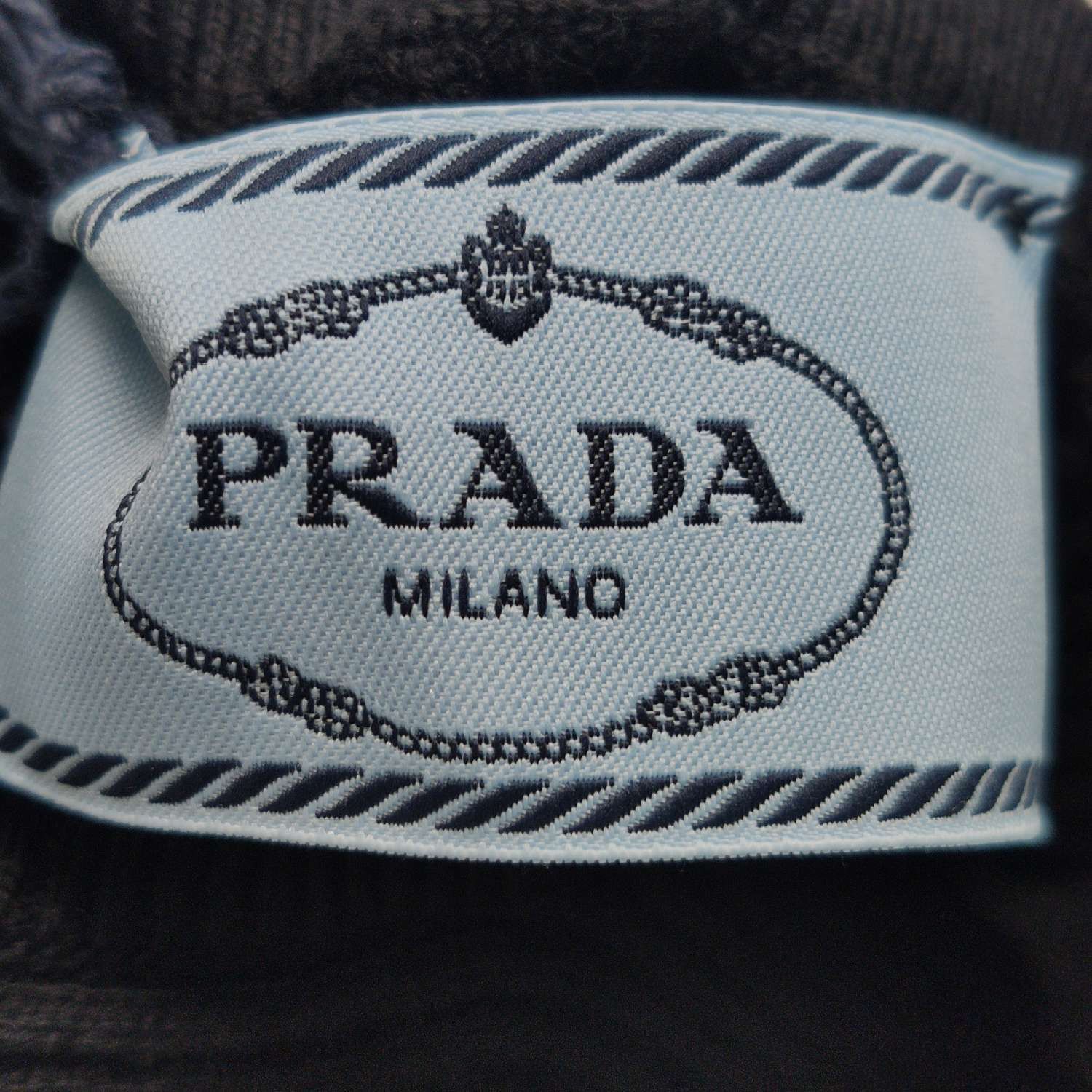 Prada Prada Ribbed Cotton Crewneck Sweater Size 38 Size XS / US 0-2 / IT 36-38 - 4 Thumbnail