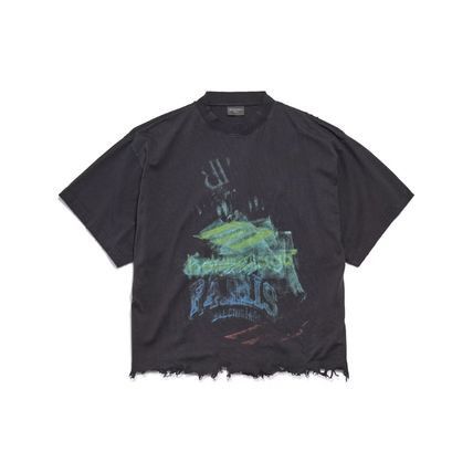 Balenciaga DIY Imprint Cropped Hoodie in T-Shirt Size US M / EU 48-50 / 2 - 3 Thumbnail