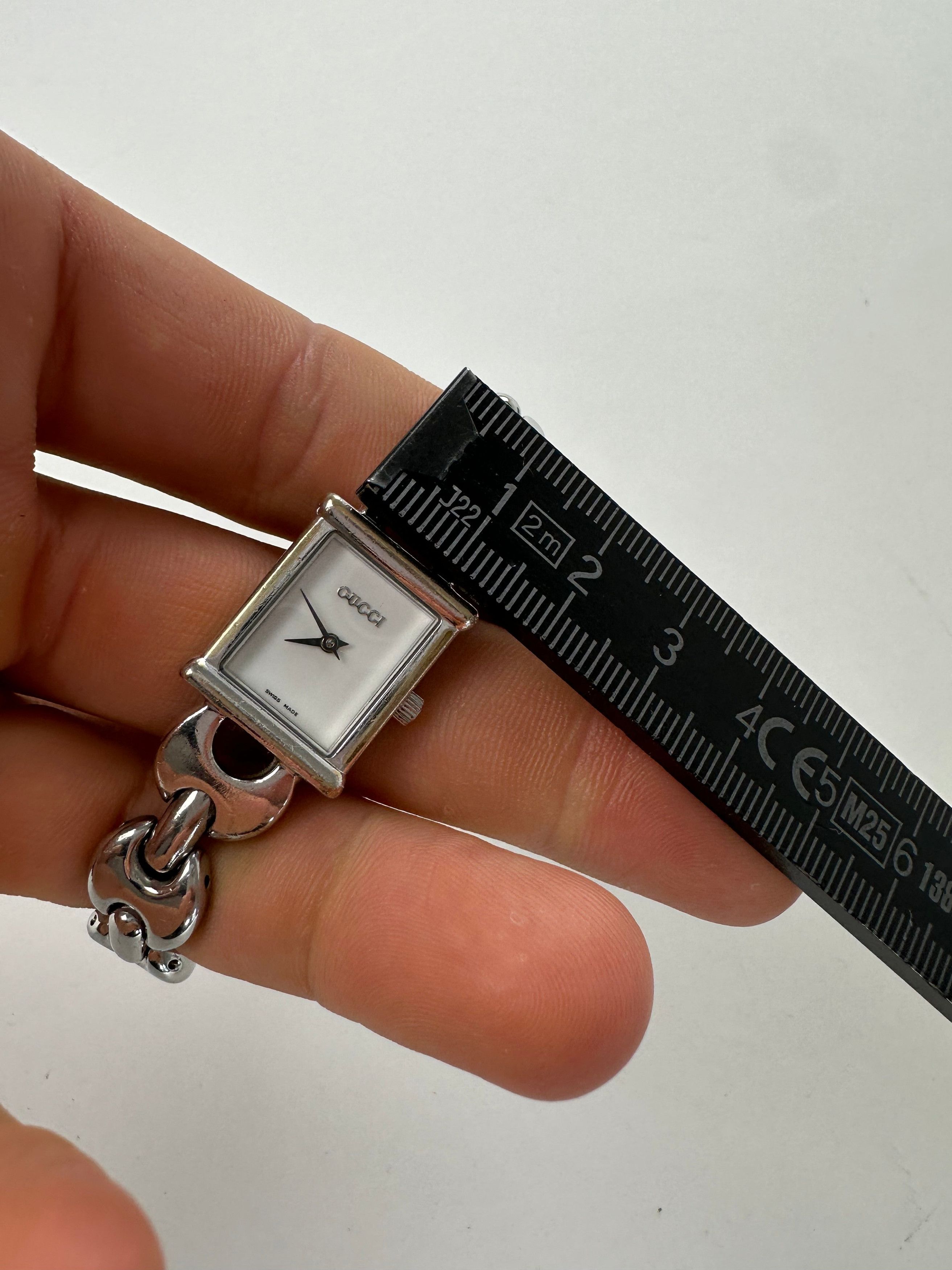 Gucci Vintage Bracelet Watch Silver Size ONE SIZE - 8 Thumbnail
