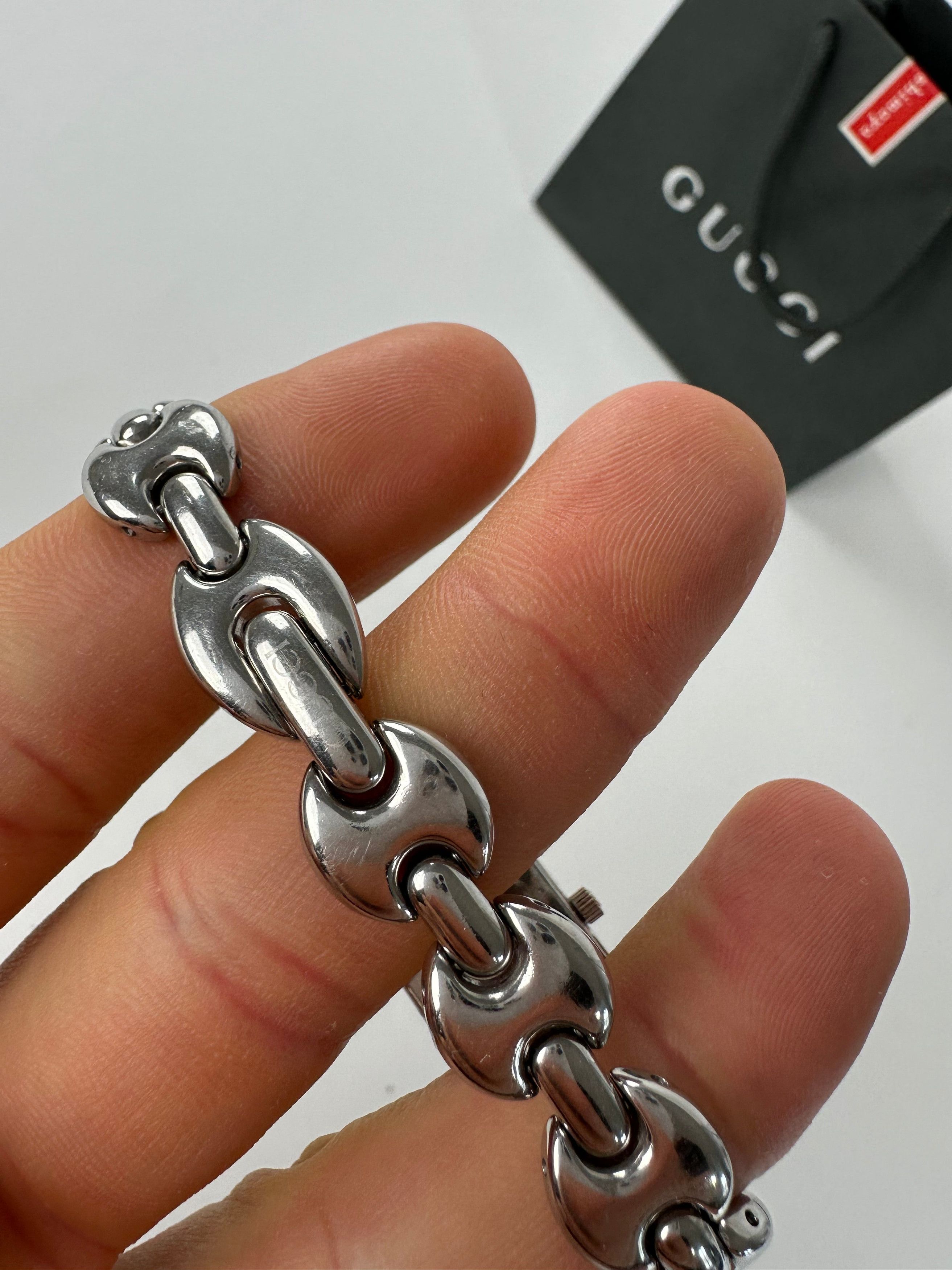 Gucci Vintage Bracelet Watch Silver Size ONE SIZE - 6 Thumbnail