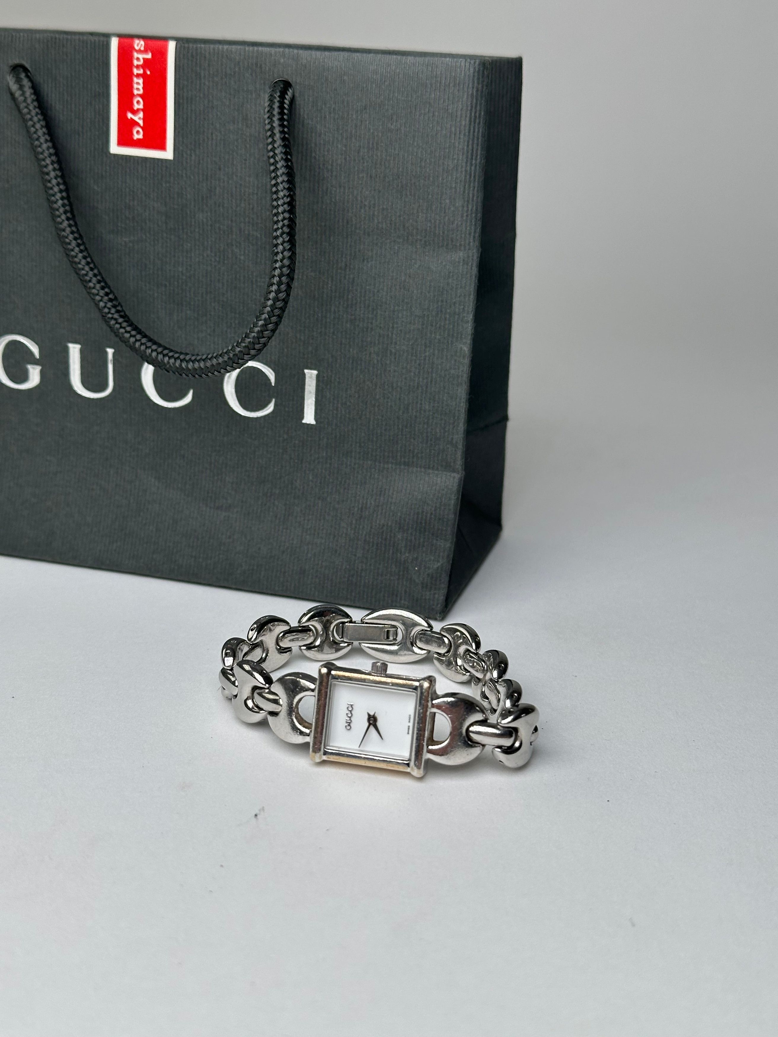 Gucci Vintage Bracelet Watch Silver Size ONE SIZE - 4 Thumbnail