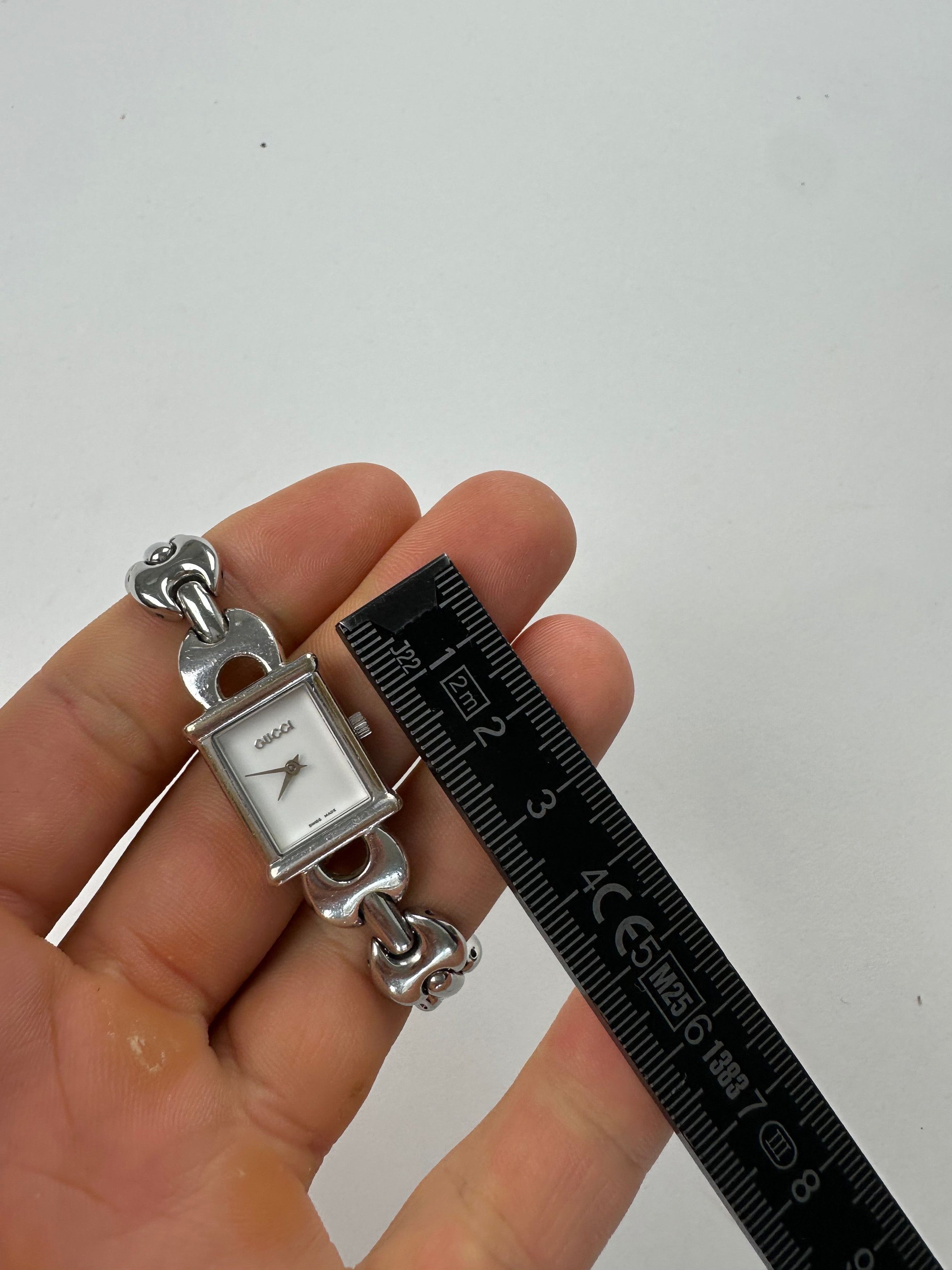 Gucci Vintage Bracelet Watch Silver Size ONE SIZE - 7 Thumbnail