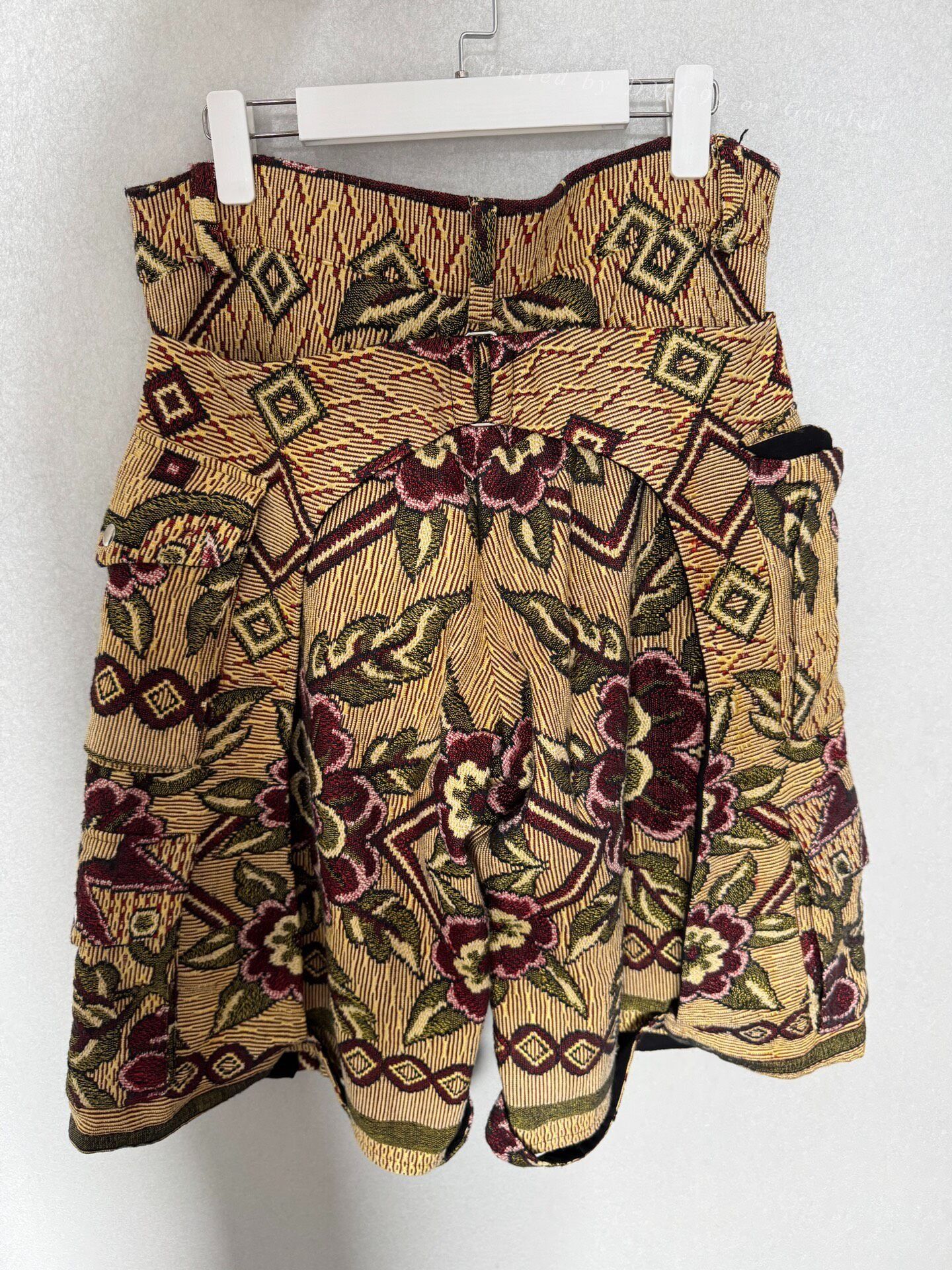 Chopova Lowena Chopova Lowena Floral Jacquard Shorts Size 38" / US 16 / IT 52 - 2 Thumbnail