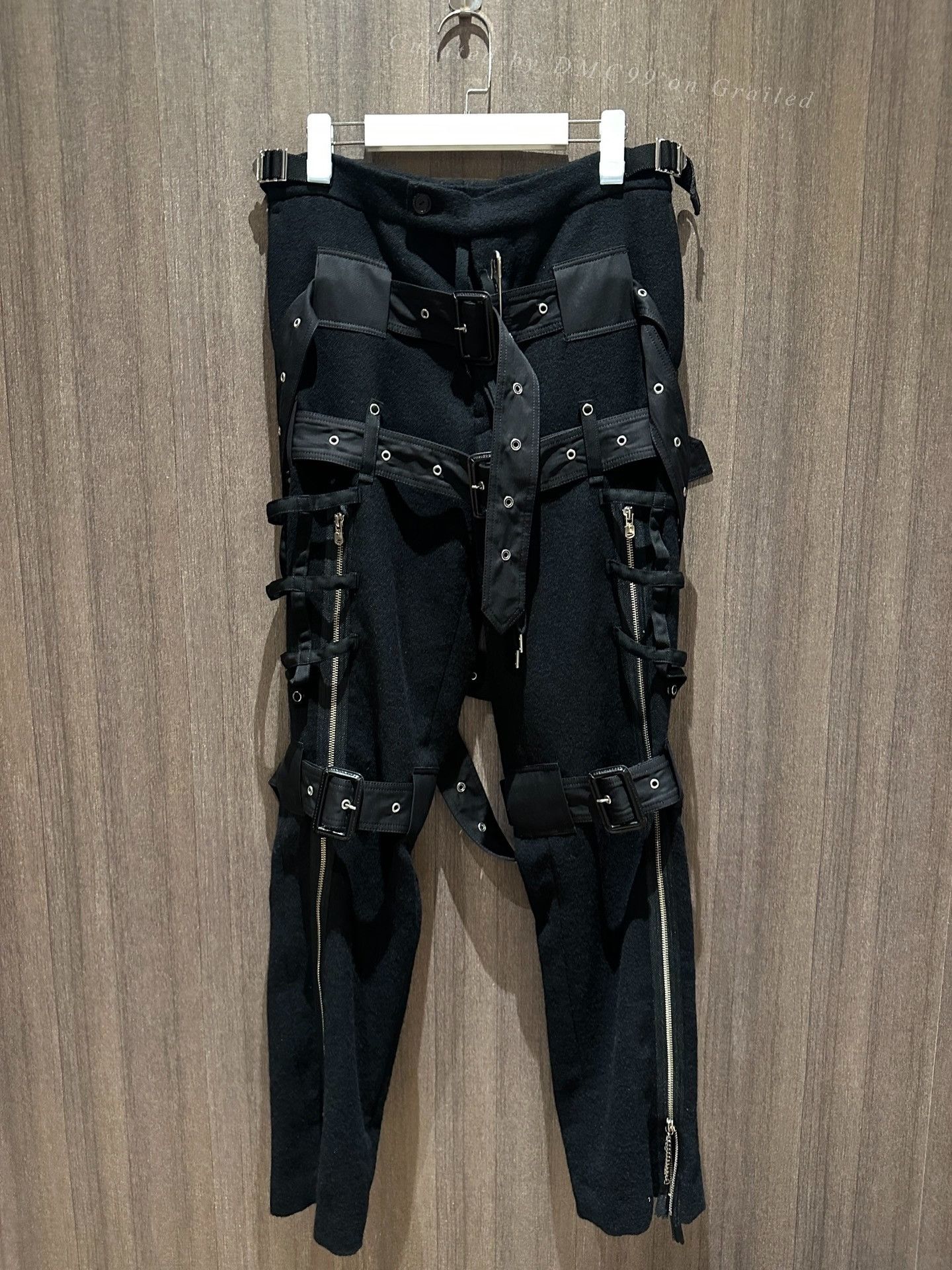 Takahiromiyashita The Soloist. The Soloist Rivet Zipper Pants Size US 34 / EU 50 - 2 Thumbnail