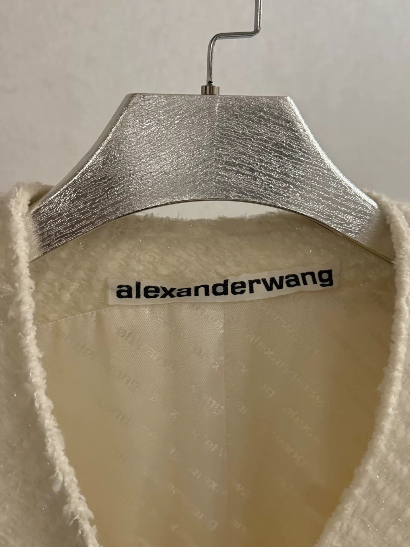 Alexander Wang Alexander Wang Chain Tweed Jacket Size XS / US 0-2 / IT 36-38 - 4 Thumbnail