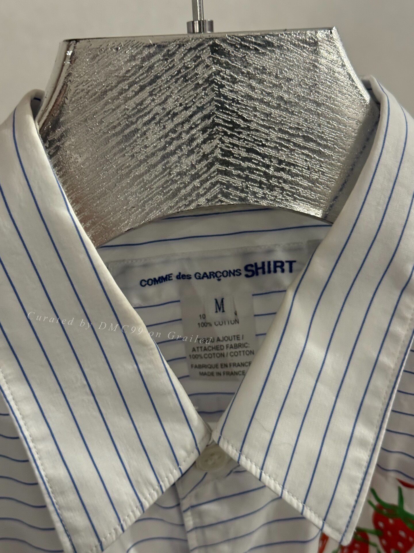 Comme des Garcons CDG HOMME Strawberry Shirt Size US M / EU 48-50 / 2 - 3 Thumbnail