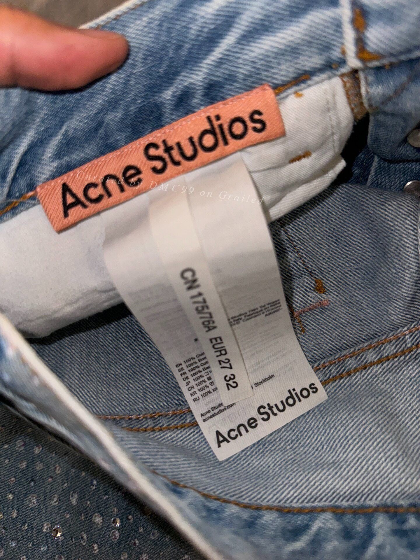 Acne Studios Acne Studios Blue Cult Jeans Size 27" / US 4 / IT 40 - 5 Thumbnail