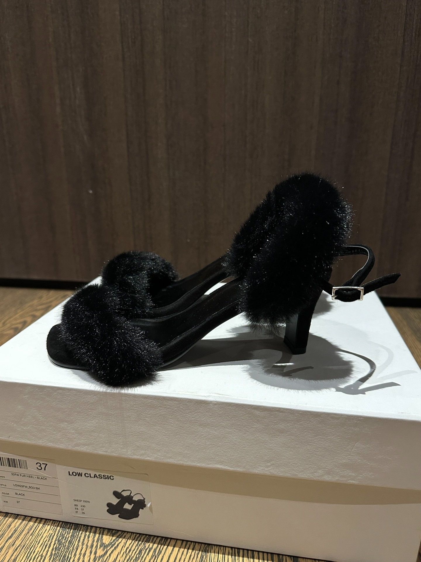 LOW CLASSIC Low Classic Fur High Heels Size US 6 / IT 36 - 3 Thumbnail