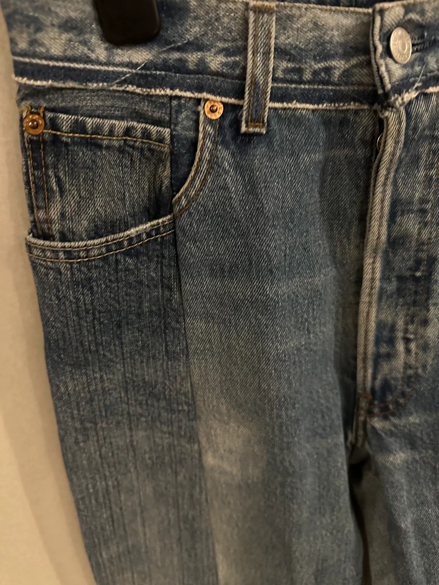 Vetements Vetements Patchwork Deconstructed Jeans Size 26" / US 2 / IT 38 - 3 Thumbnail
