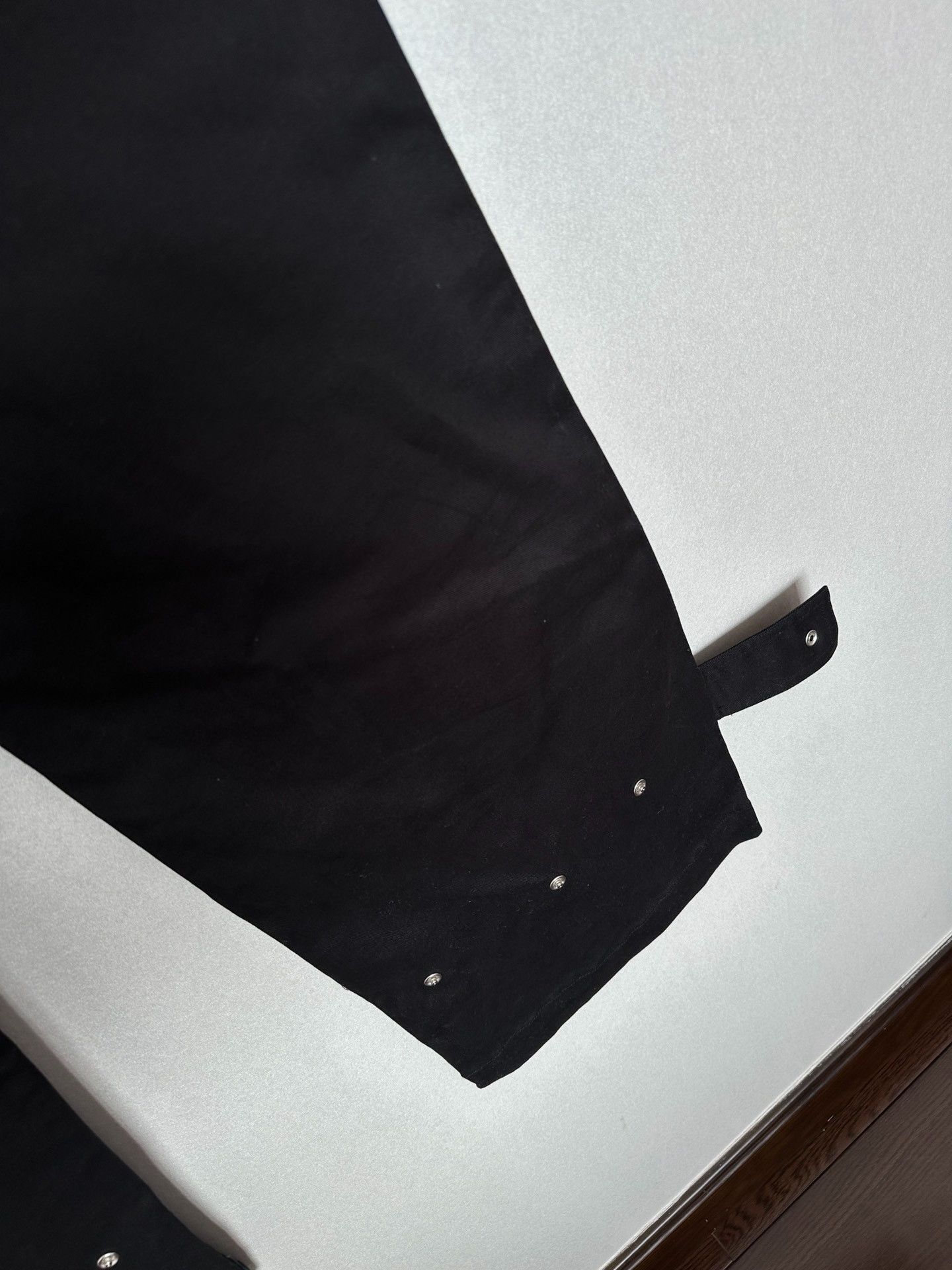 Vintage ISECRET Black Cargo Multi-Pocket Pants Size US 29 - 3 Thumbnail