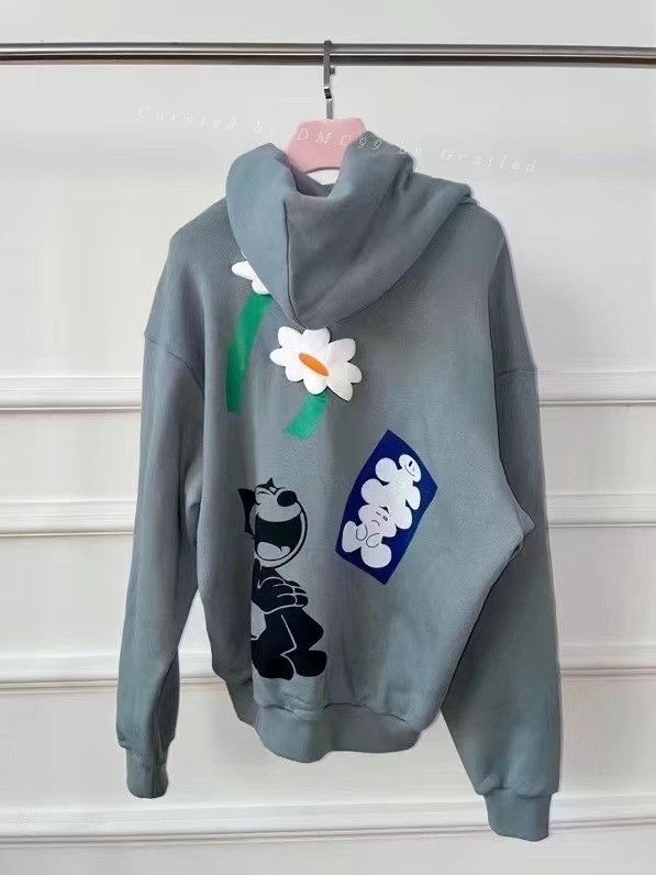 Vintage ISECRET Haze Blue Foam Hoodie Size M / US 6-8 / IT 42-44 - 2 Thumbnail