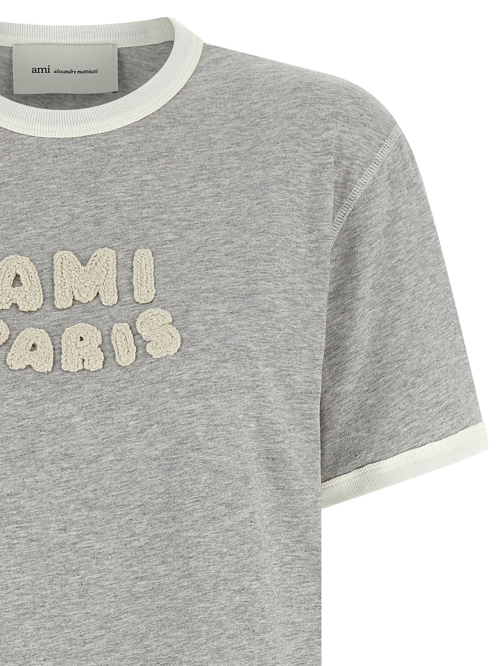 AMI 'Ami De Coeur' T-shirt Size XS / US 0-2 / IT 36-38 - 3 Thumbnail